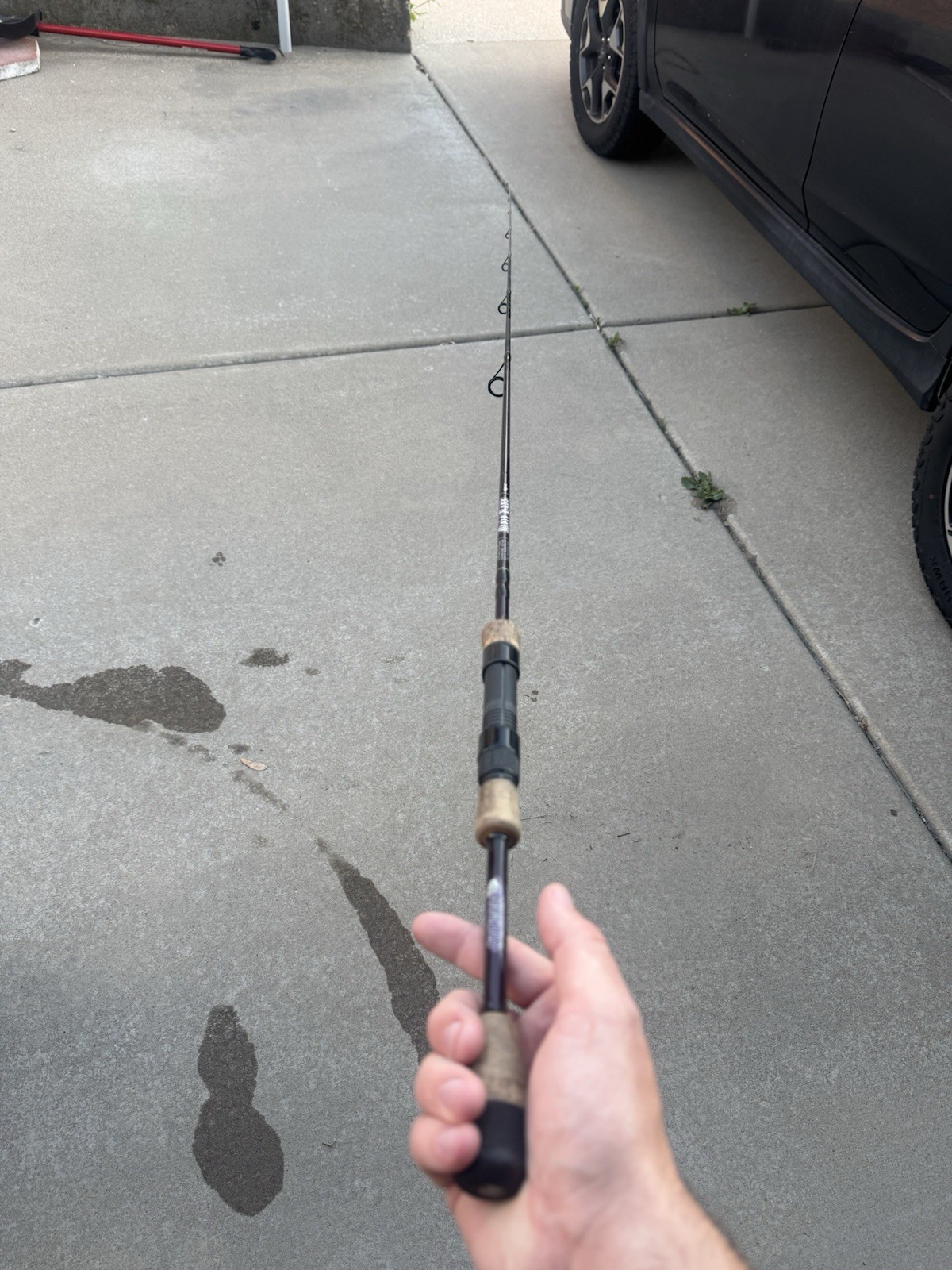 St. Croix Mojo Bass 6’10” MED-LITE Spinning Rod Graphite