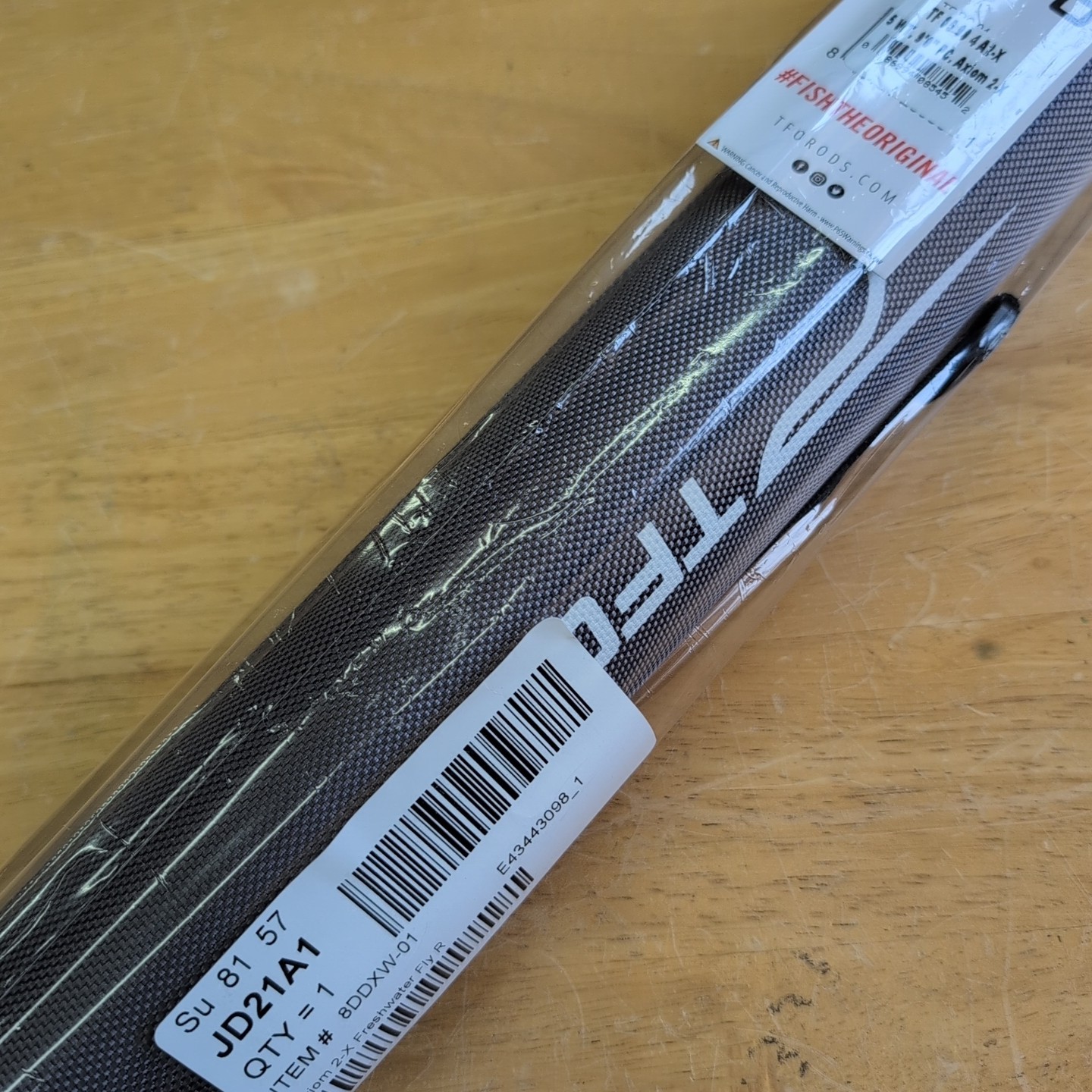 Temple Fork Outfitters 5904 9ft 5wt 4pc Axiom 2-X Rod w/Case – FREE SHIPPING!