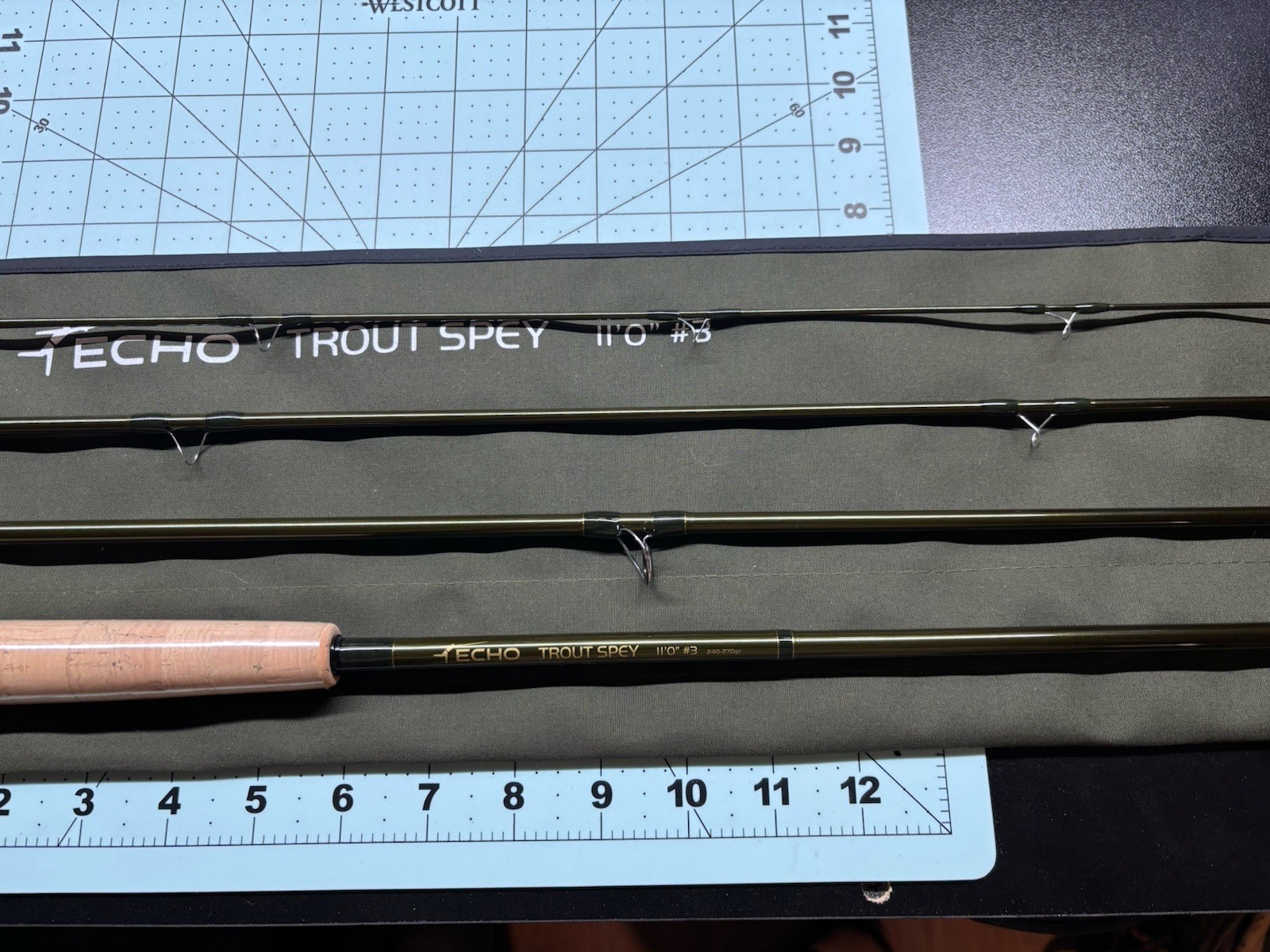 Echo Trout Spey Fly Rod 11′ #3, TS-3110 New Never Used Great Deal!