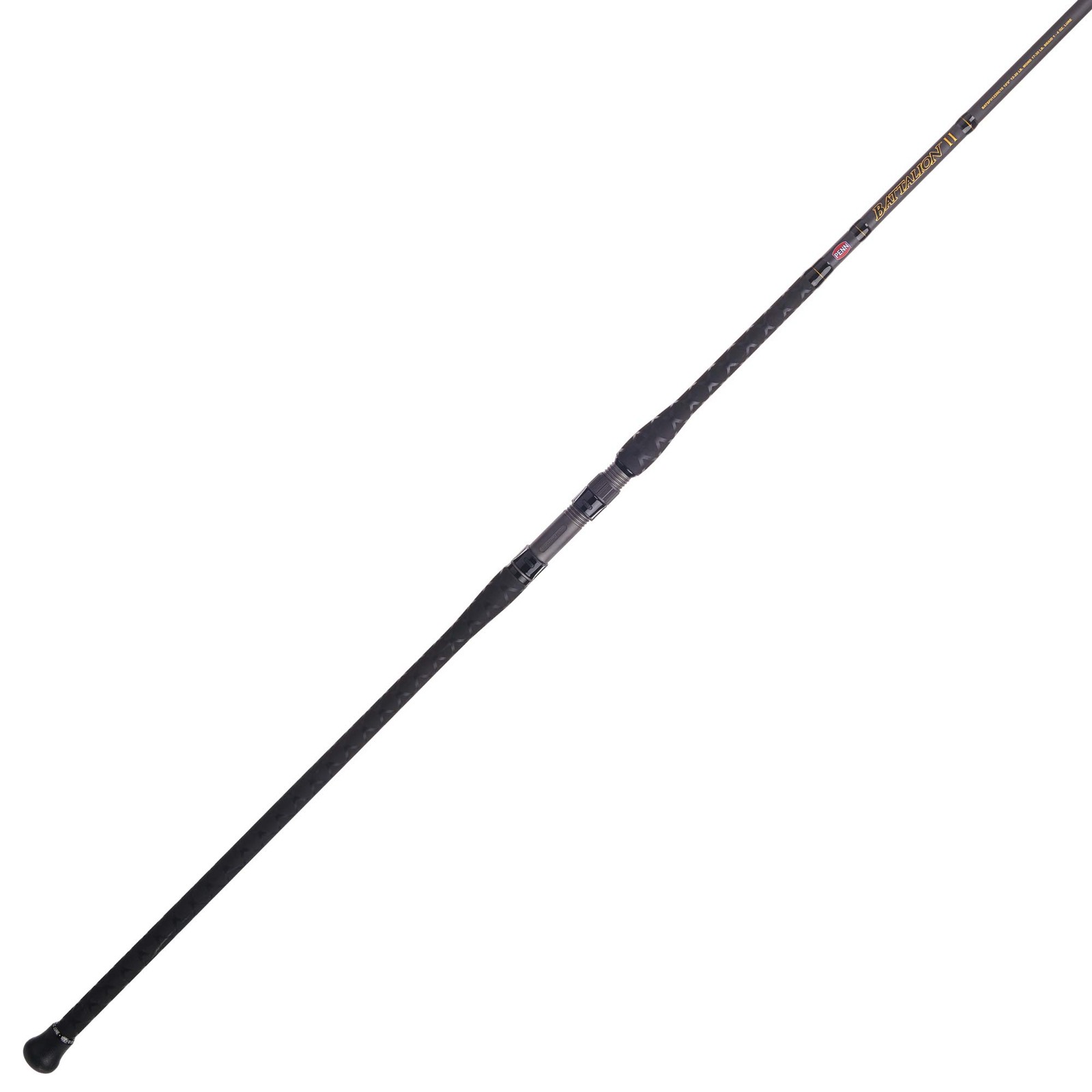 Penn Fishing Battalion Ii Inshore Casting Fishing Rod Black/Gold 7 – – 1Pc