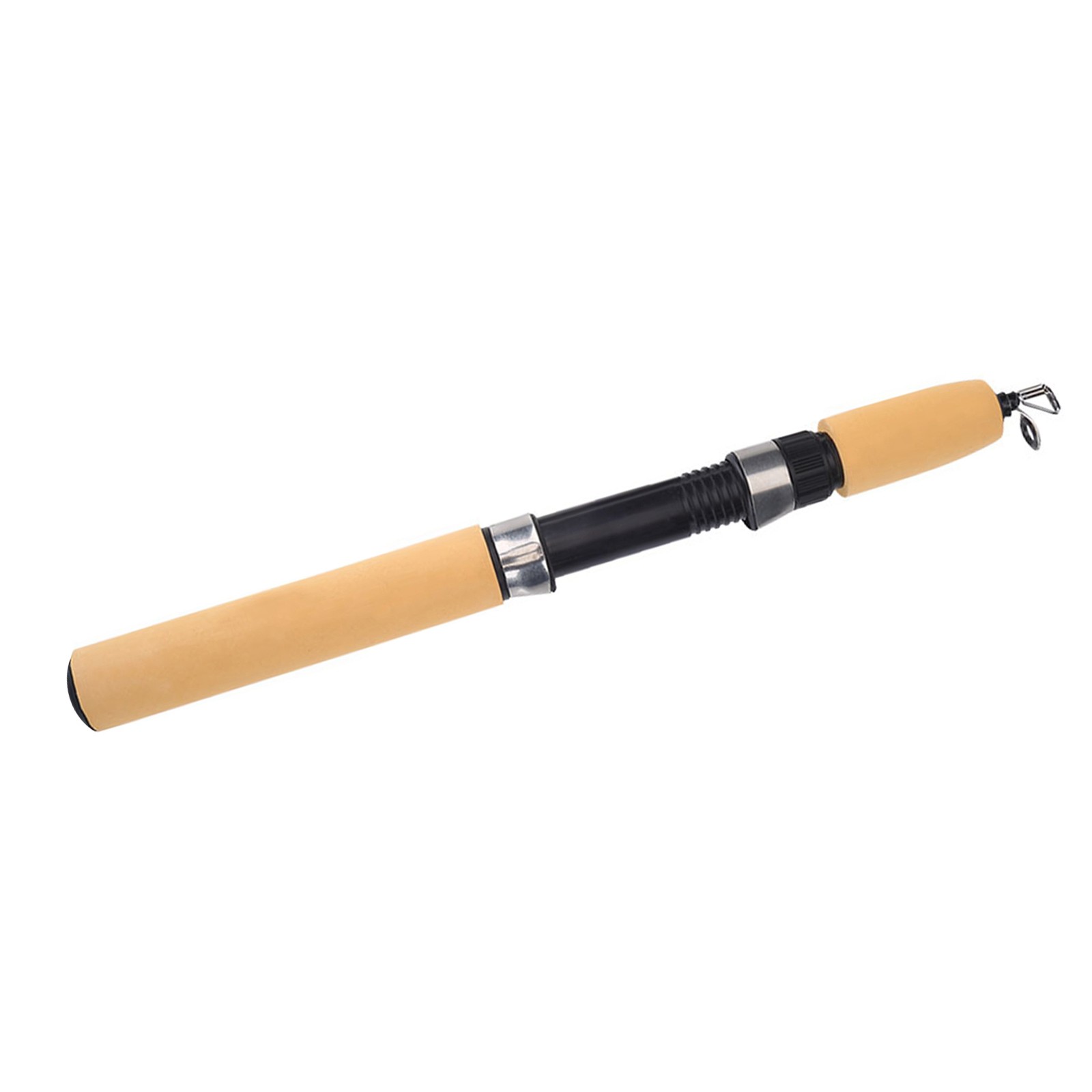 Ice Winter Fishing Rod Glass Fiber Retractable Mini Fishing Pole Tackle EZJQ