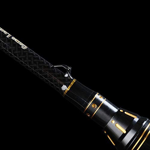 Camo 2-Piece 7ft Casting Rod – 24 Ton Carbon Fiber Baitcaster, Medium & Heavy Ti