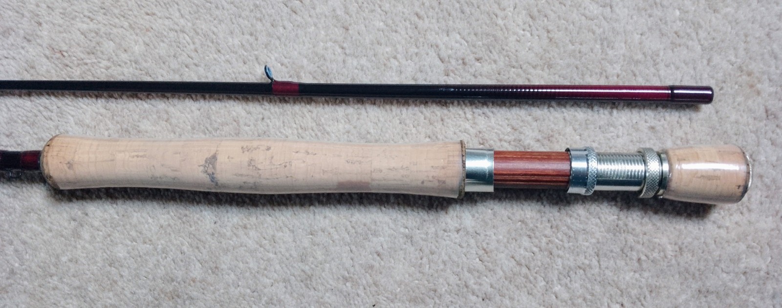 Shakespeare Oberon H.L 9.8′ Fly Fishing Rod #7-9 Sea Trout Salmon Unused