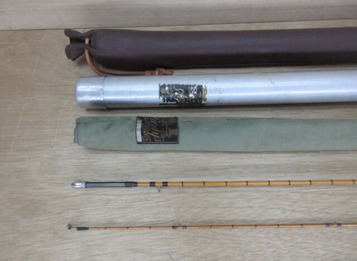 Hardy C.C.de France 61/2 Bamboo Rod Fly Rod Free shipping DDP