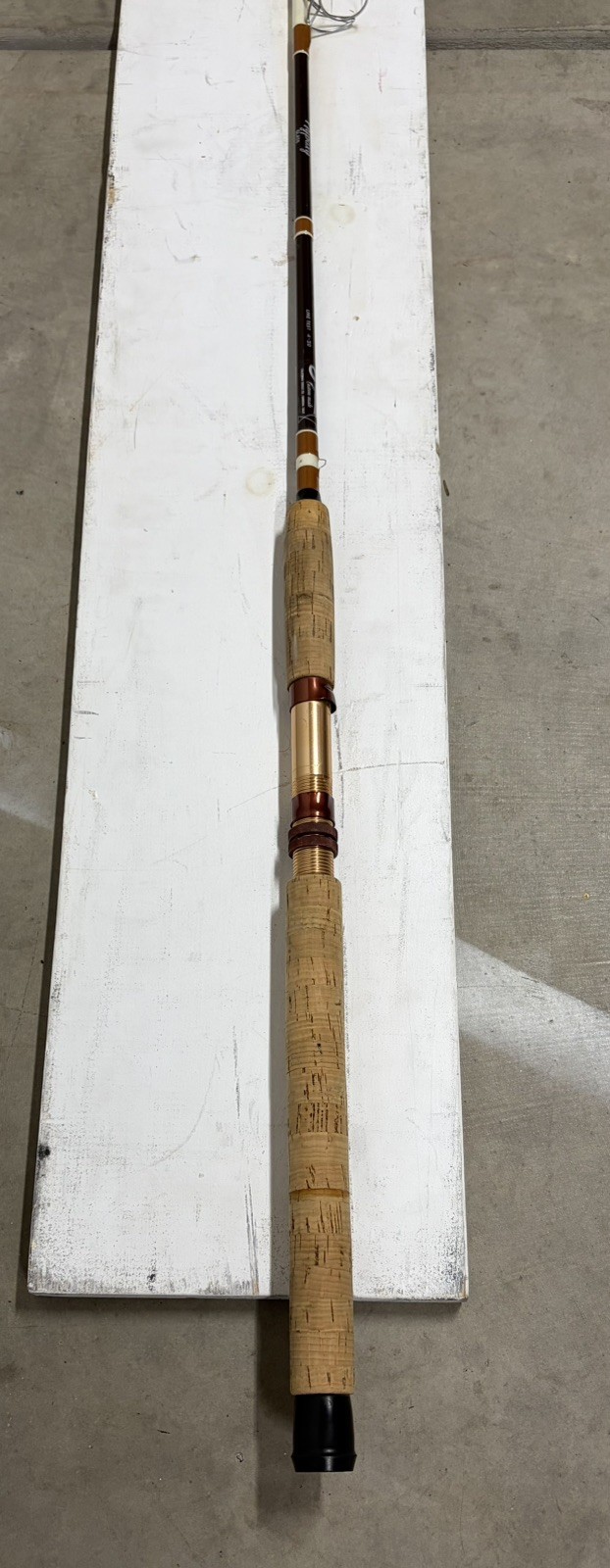 Vintage SABRE Custom Made Surf Spinning Rod SH 191 8 1/2′ 2 Pc RARE!