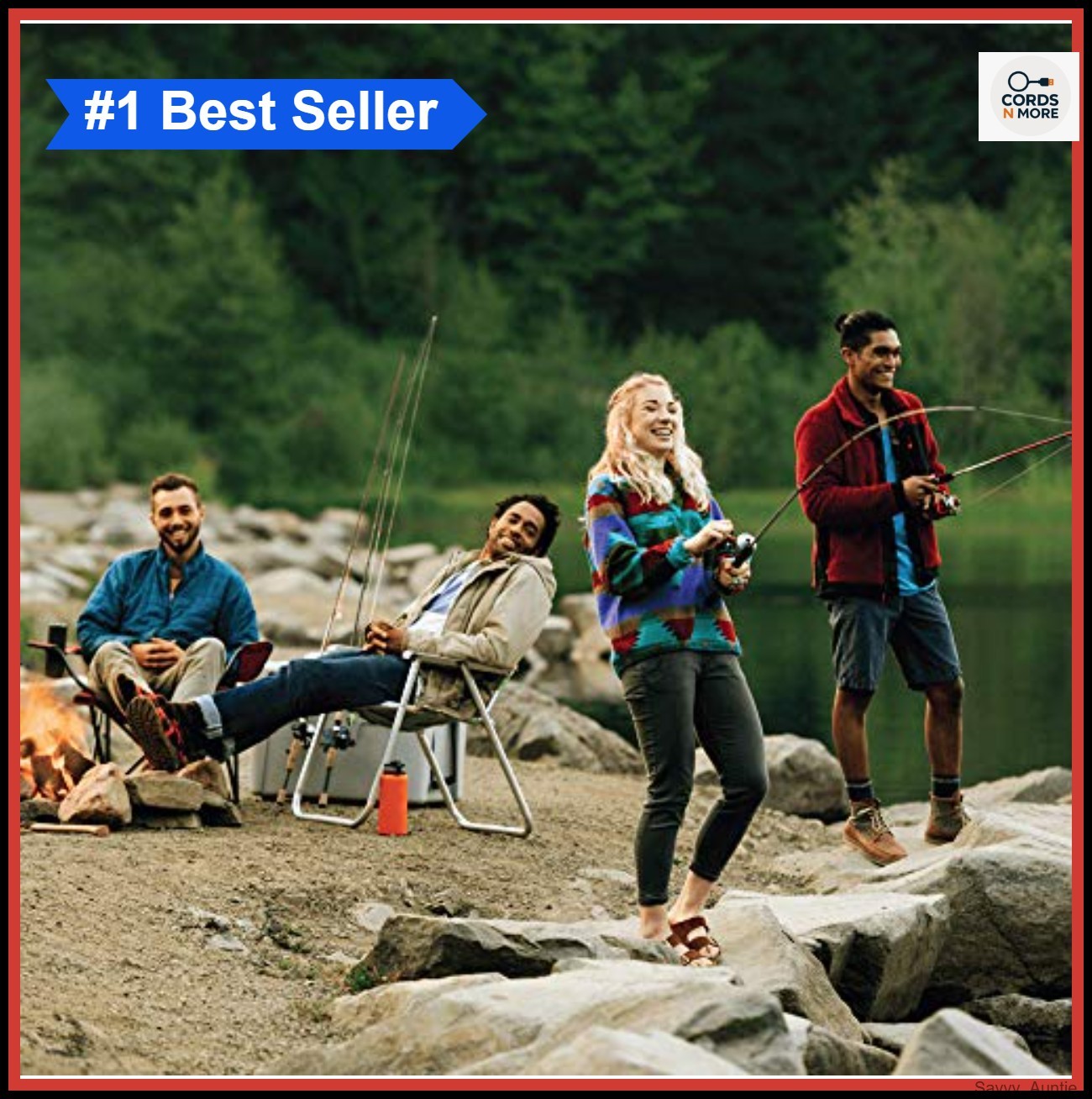 Casting Fishing Rod 5’6″ Telescopic Medium Power Fast Action EVA Handle 8-12lb