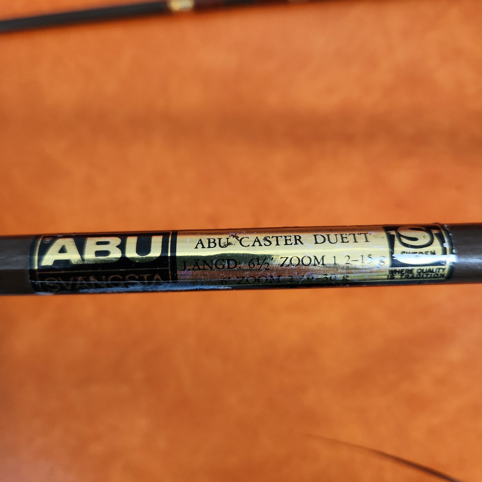 VINTAGE Abu Rod Caster Duett Zoom FLY FISHING 3 PCS 6′ – 6.5′