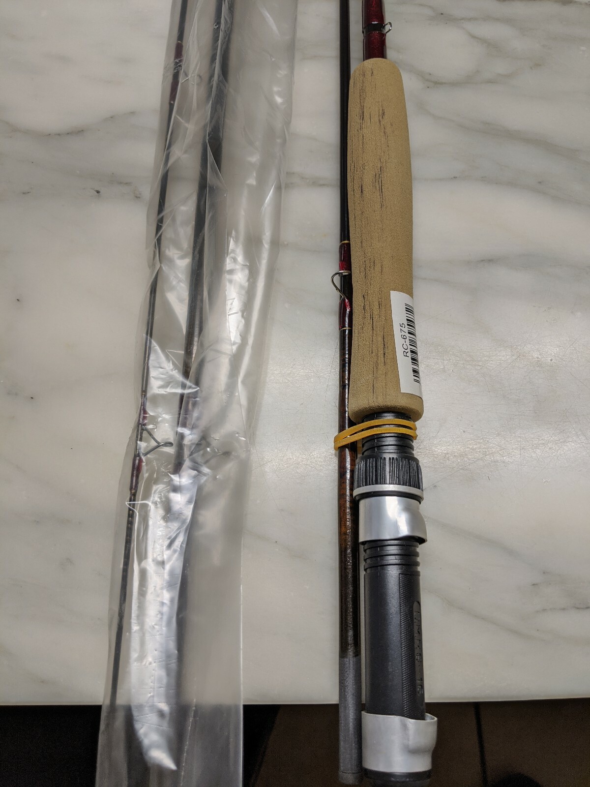 2 New South Bend top of the line Royal Coachman Fly Rods 8ft both new 5-6 weight