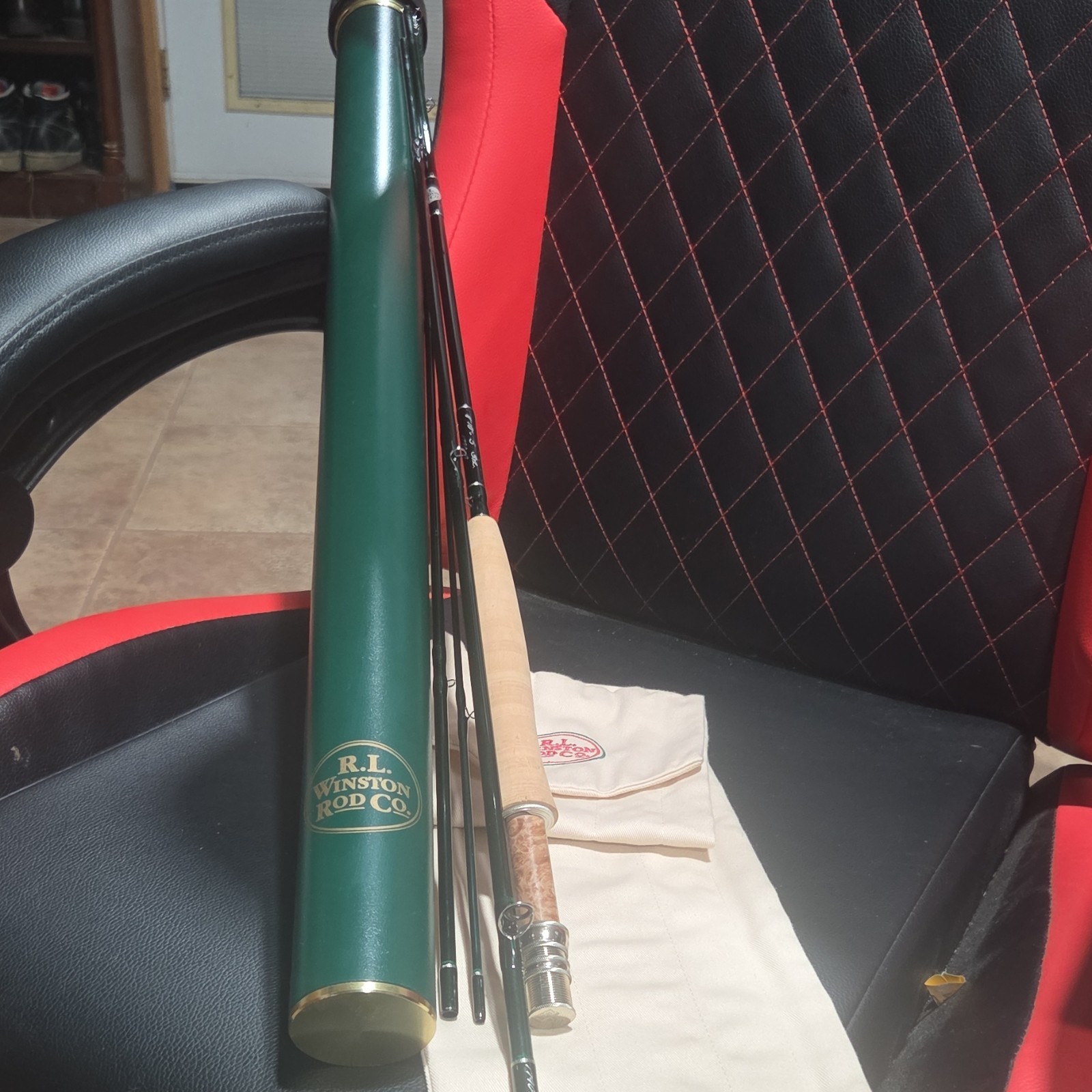 R.L. Winston Home Waters Edition 8’10” 5 3oz Fly Rod for Trout w/ Tube & Sock