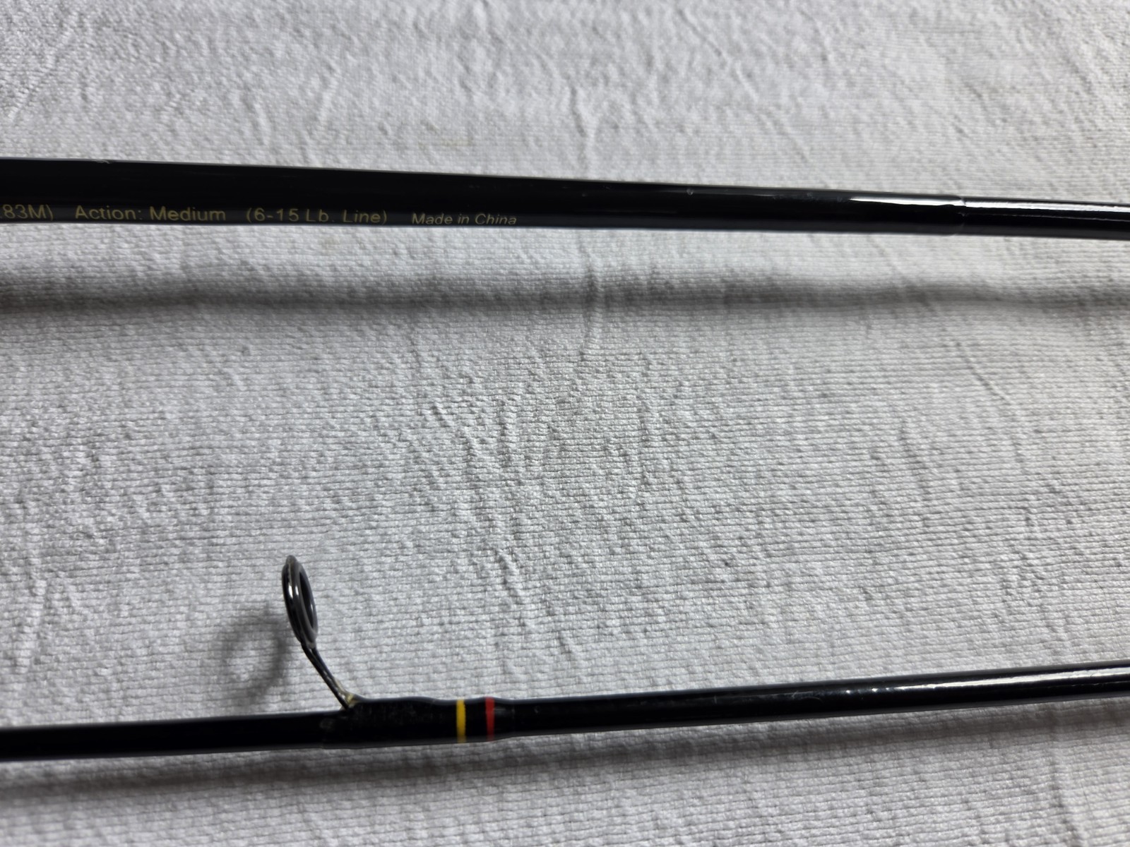 SHAKESPEARE 6′ UGLY STIK 2 PC SPINNING ROD – USED/DECENT