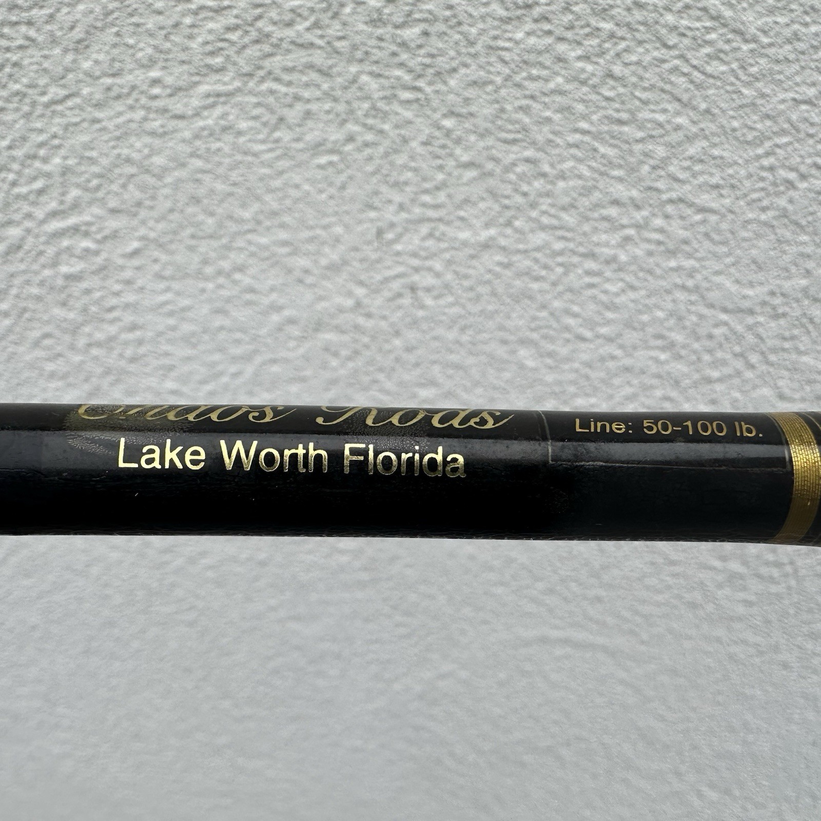 CHAOS Rods 50-100lb Fishing Rod 71.5” Lake Worth Florida Nice Shape