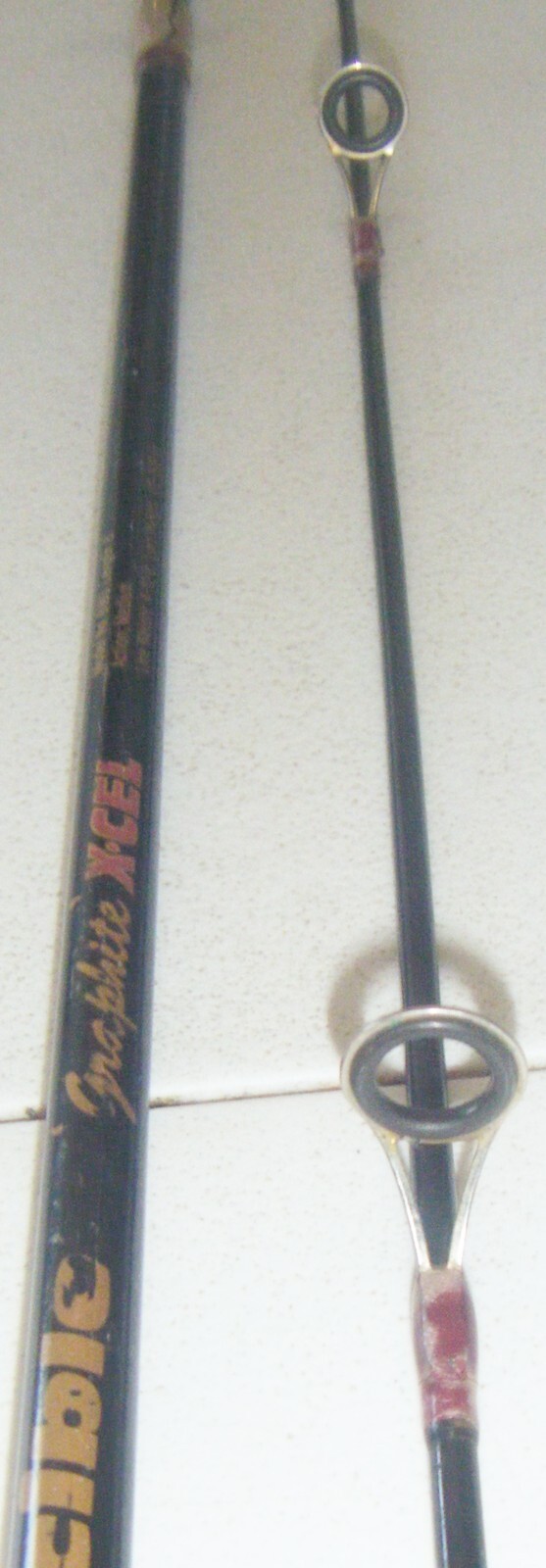 Invincible Graphite X-Cel 2-Piece 6 ft. Med. Action Spinning Rod