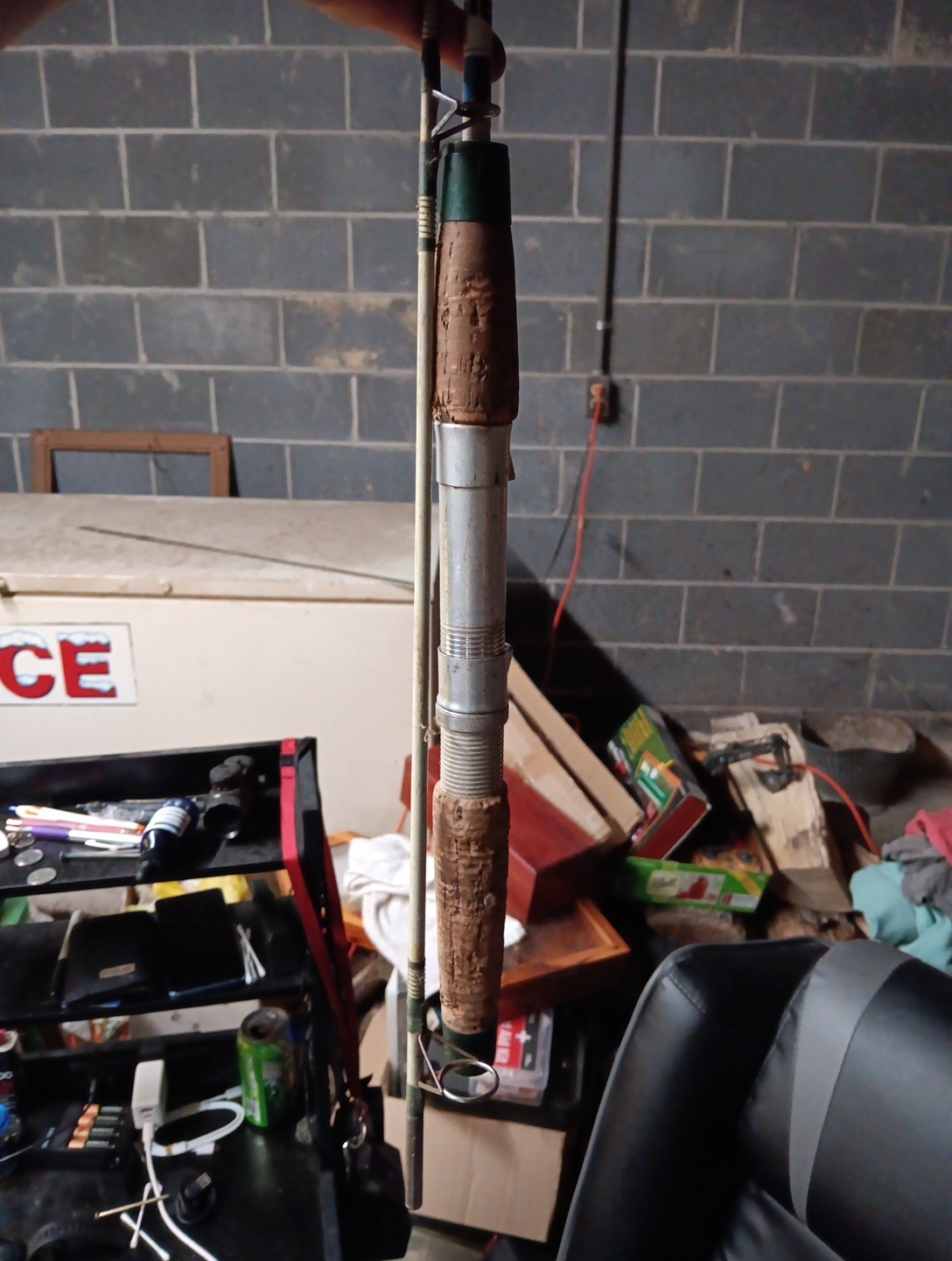 Vintage Zebco Model 4040 5′ 6″, Medium Action Bait Casting Fishing Rod
