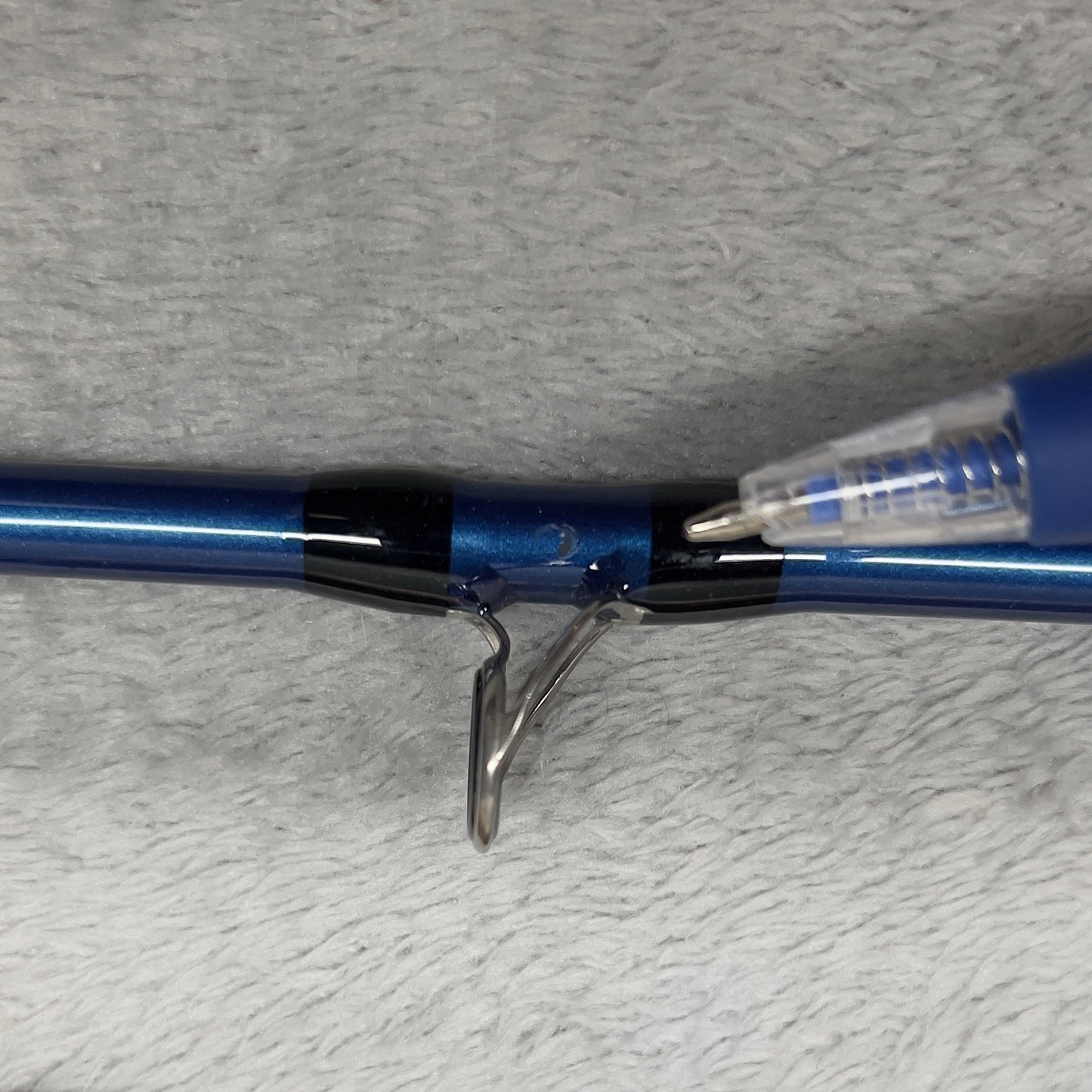 ECHO E3S-ti 8wt. 9’ft Fly Rod Saltwater Titanium Guides Blue 4 Piece Case