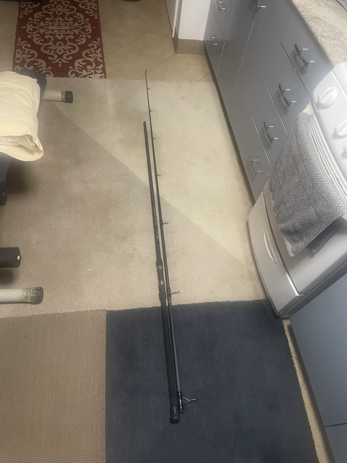 Tsunami Trophy 11 -12ft Fishing Rod Extra Heavy Graphite Graphite Rod 2pc Lot