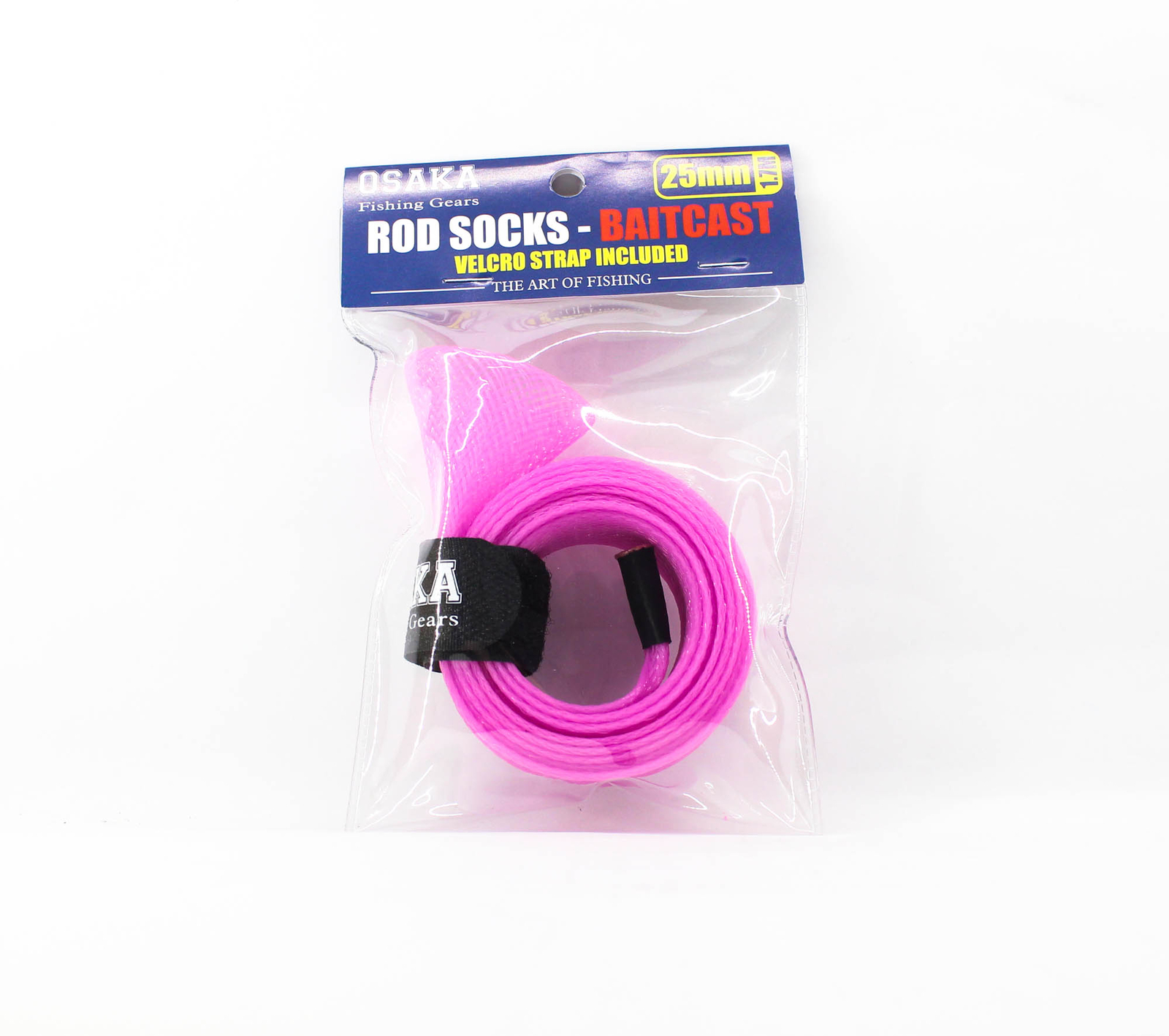 Crimson Osaka Rod Sock for Baitcast 25mm x 1.7m ORS-B2517 Pink (6036)