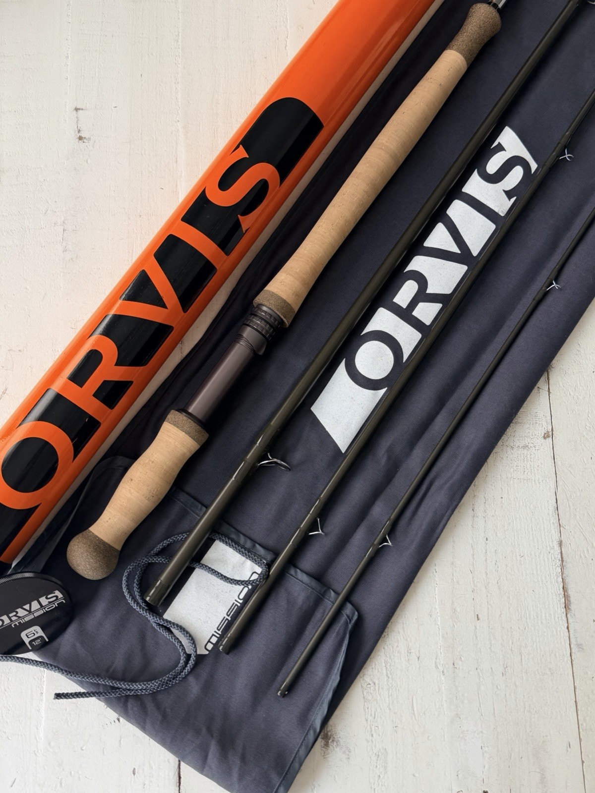 **BEAUTIFUL** 🔥 ORVIS MISSION SWITCH/SPEY 6wt. 12wt 4pc Flyrod!🔥