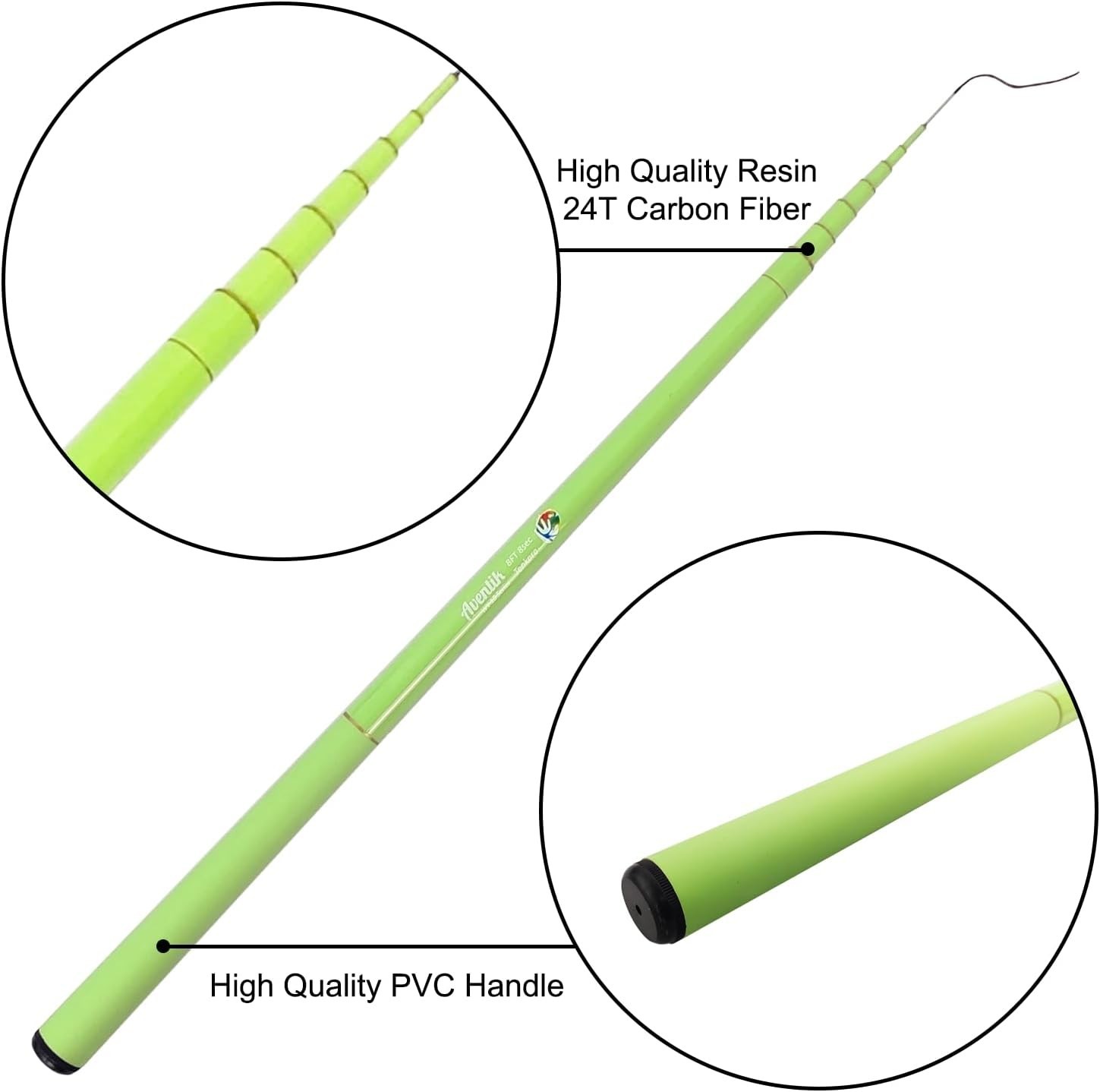 FreshStart 7ft Tenkara Fishing Rod – Lightweight and Flexible for Tight Spaces