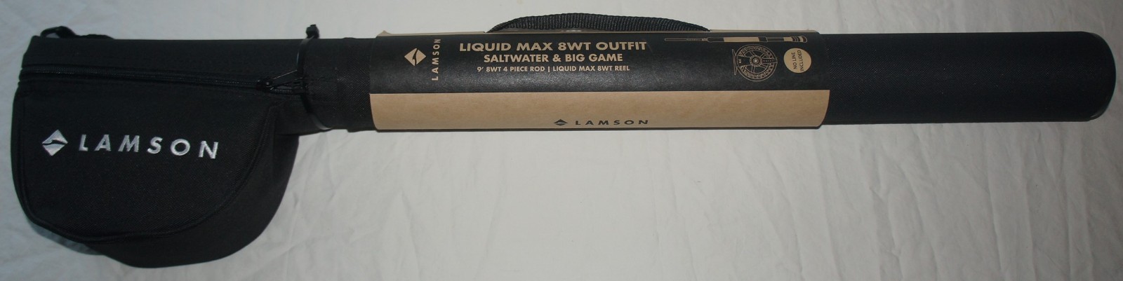 New Authentic Lamson Liquid Max Fly Rod & Reel Outfit w/o Fly Line – LMX8OUTFT