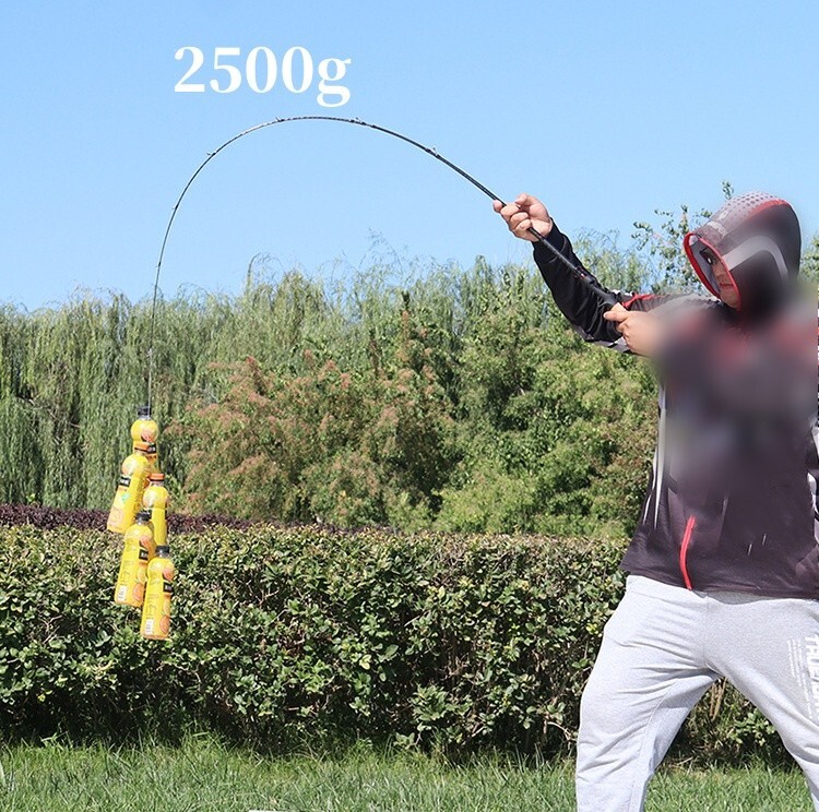 1.68M/5.51FT Fishing Rod Portable Fishing Pole Carbon Fiber Spinning/Casting Rod