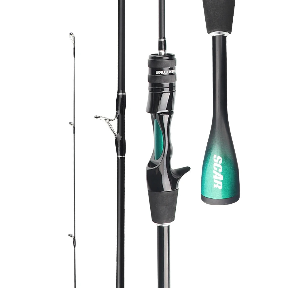 ORCA ULTRALIGHT UL SOLID TIP TAPERED HANDLE TROUT LAKE RIVER SPINNING CASTING FI