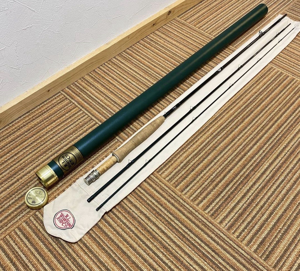 R.L.Winston wt 8ft6in #4 3pc Fly Rod Free shipping DDP