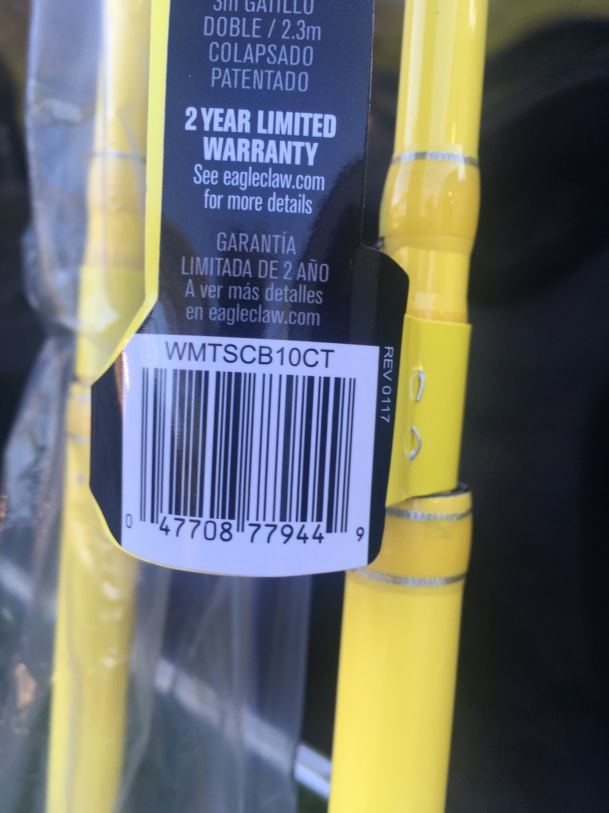 (2 NEW) 10′ SKEET REESE CRANKBAIT TELESCOPIC CASTING TOURNAMENT FISHING RODS