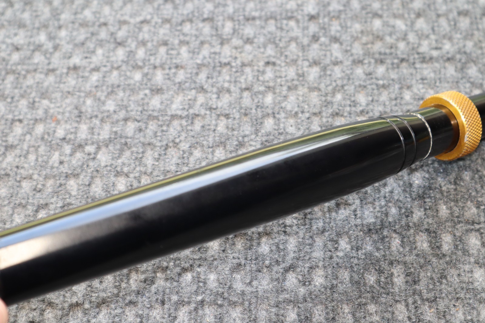 Aftco Unibutt Black Aluminum Straight 14″ Butt Seat Only Black Gold