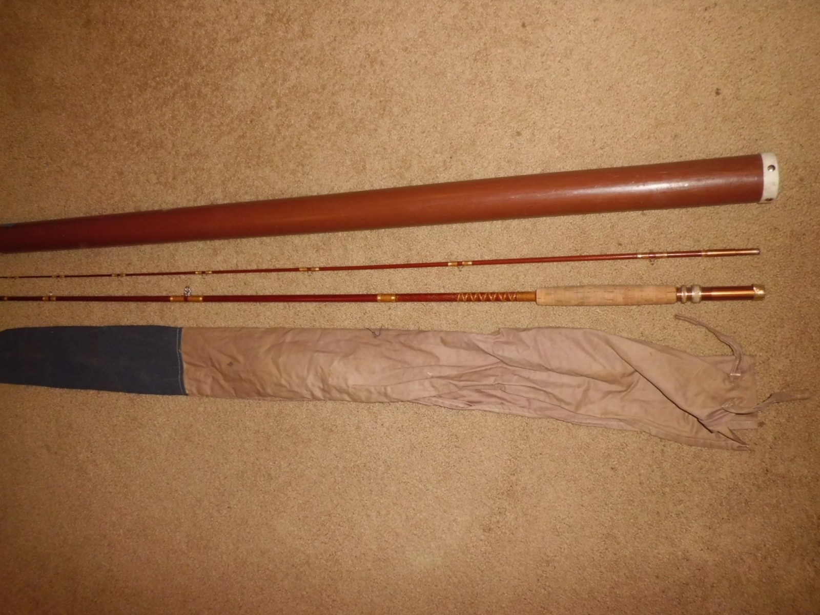 Vintage FENWICK 335 Fly 9′ Rod made in USA- 7-8 fly wt