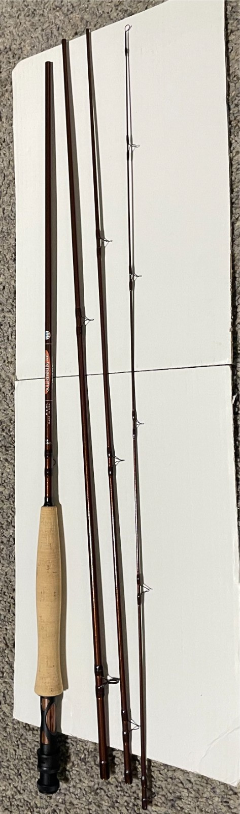 St Croix Imperial USA Fly Rod – 9 foot, 5 weight, 4 Piece Fly Rod and Case – New