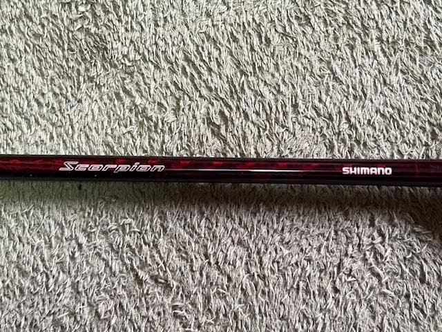 Shimano Scorpion 2601F-4 Baitcast Rod 6ft 4pc for Bass & Seabass Used JDM