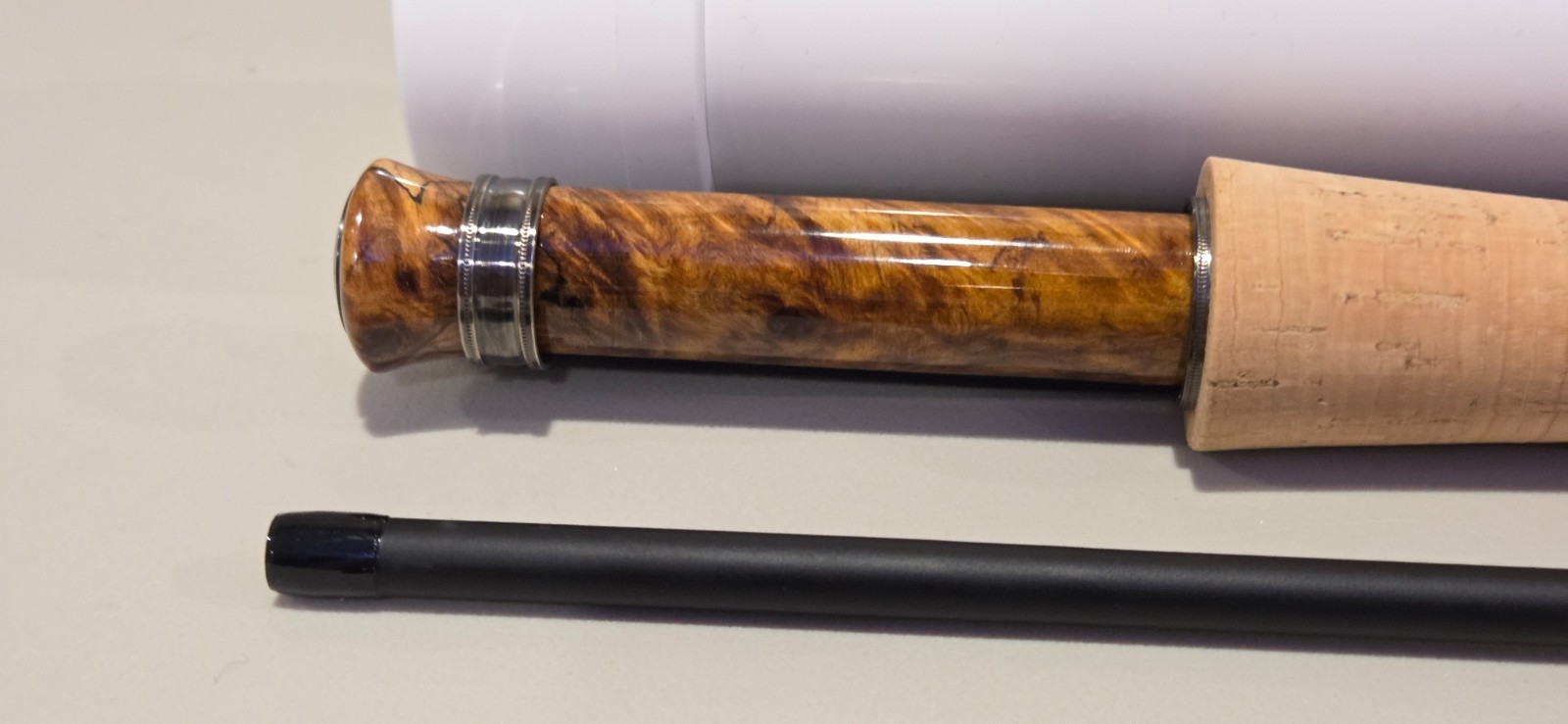 New custom built 8’ 1wt 4pc. Graphite fly rod