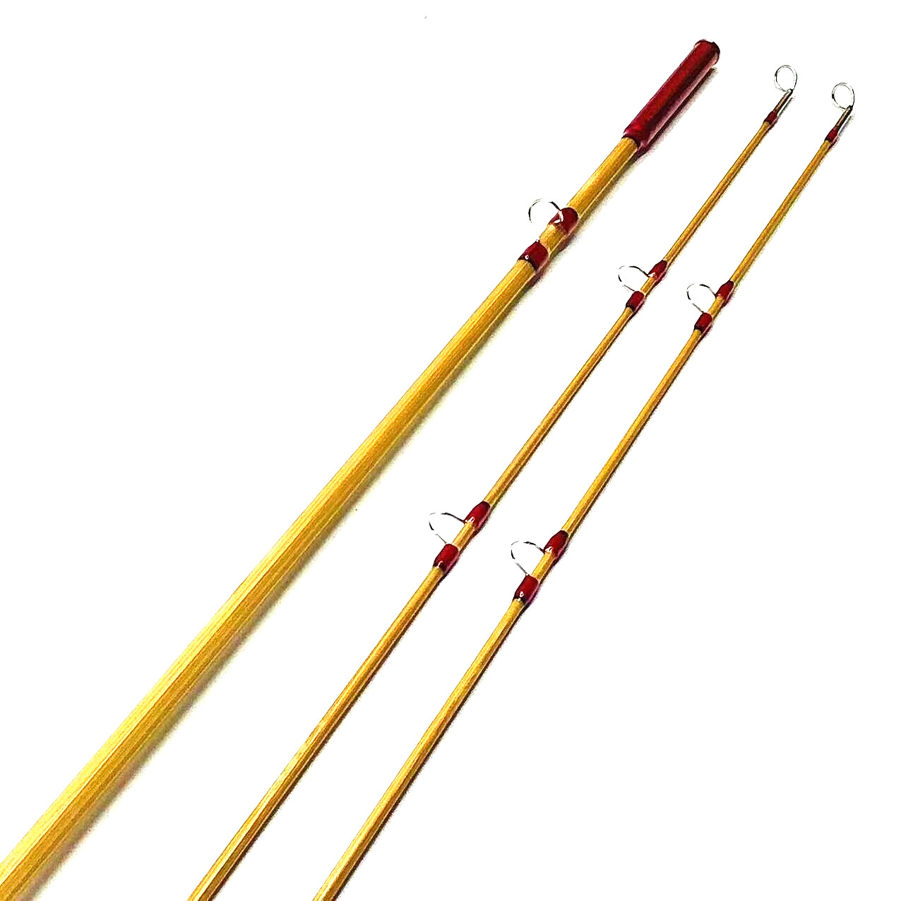 ZHUSRODS Bamboo Fly Rods 7′ 6″~ 5 wt / Vintage Fly Fishing Rods / Environmental