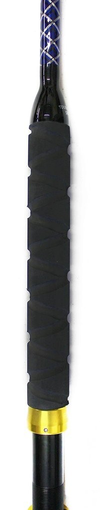Xcaliber Marine Tournament Series 30-80lb Saltwater Trolling Rod Blue and Silver