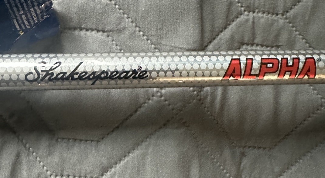 Alpha Shakespeare Fishing Rod BWS90 9’ 0”(2.74 M) Medium Heavy (15-25LB Line)