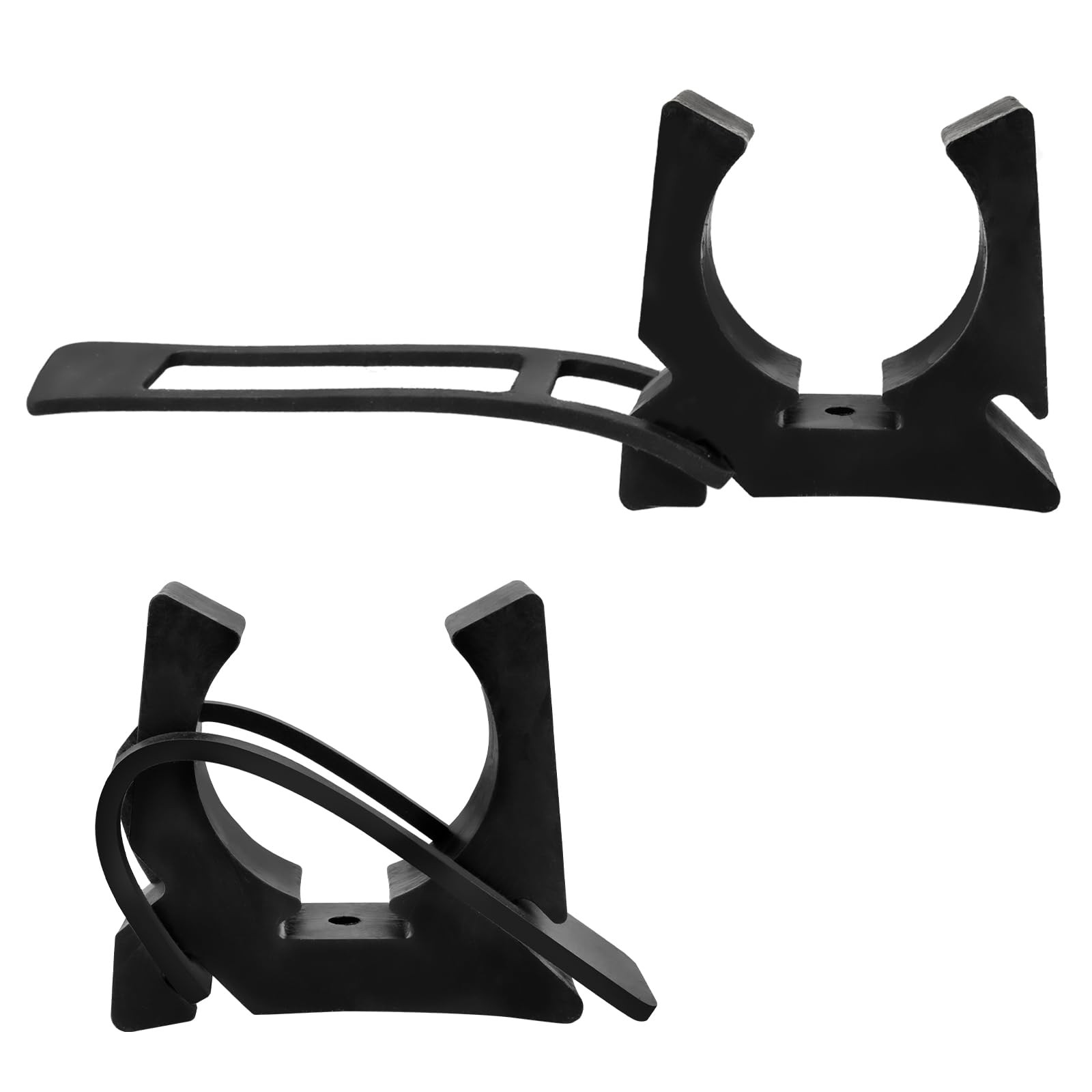 Boat Hook Holders, Rubber Push Pole Holder Quick Release Oar & Black