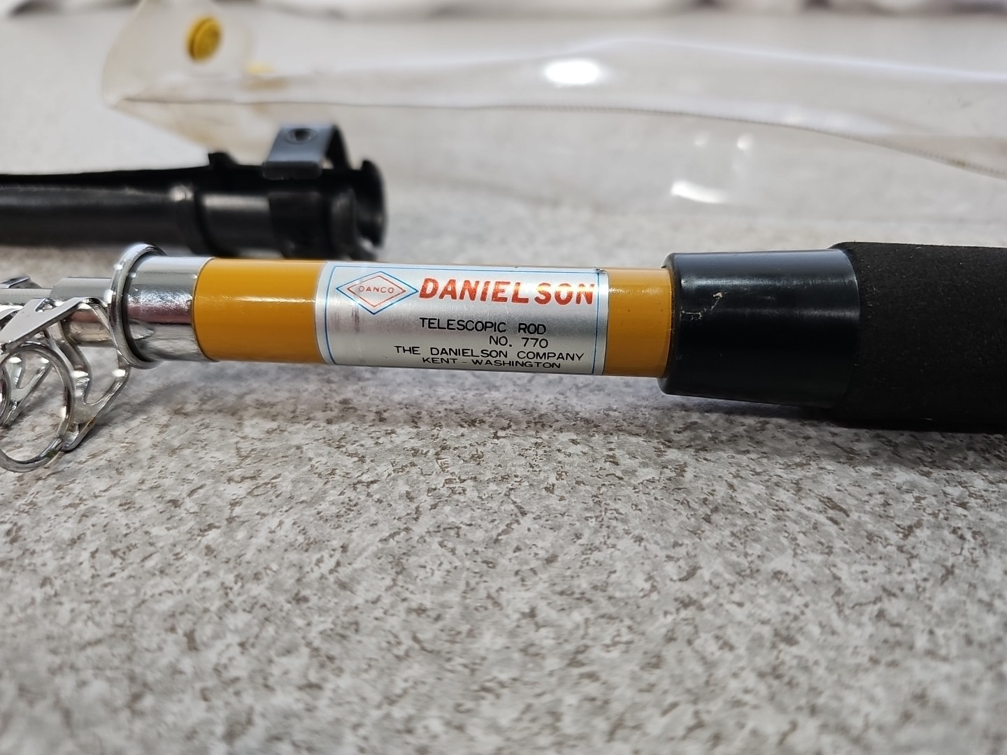 Danielson Telescopic Fishing Rod No 770 81″ Extended 18″ Collapsed Travel Rod