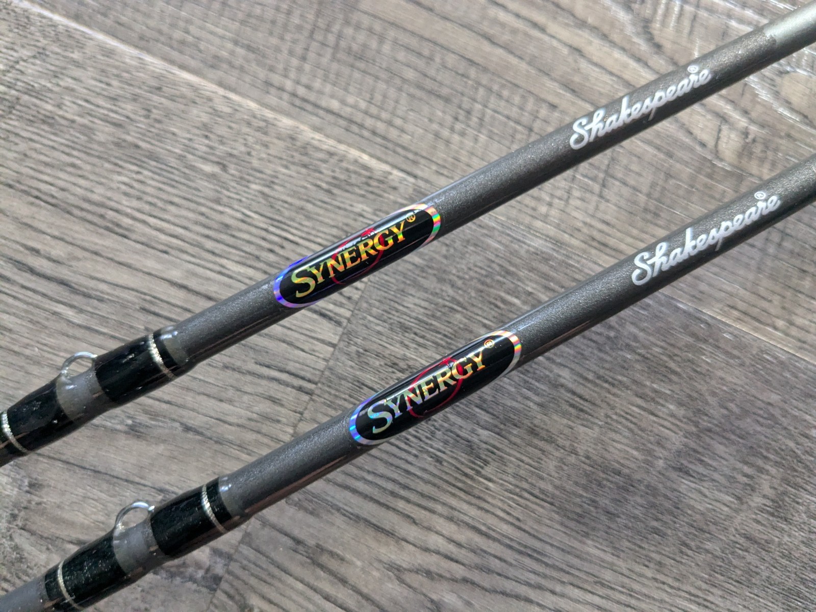 Lot of 2 Shakespeare SYNERGY 4’6″ 1PC Ultra Light Matching Micro Casting Rods