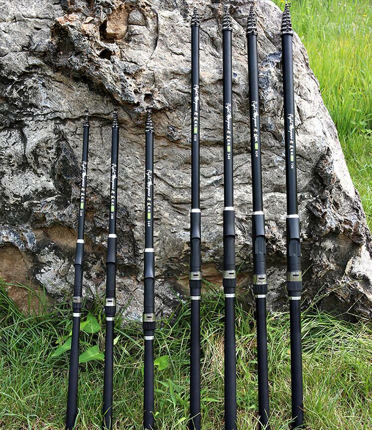 Fishing Rod Portable Rock 2.4m-6.0m Carp Rod Telescopic Sea Spinning Carbon Pole