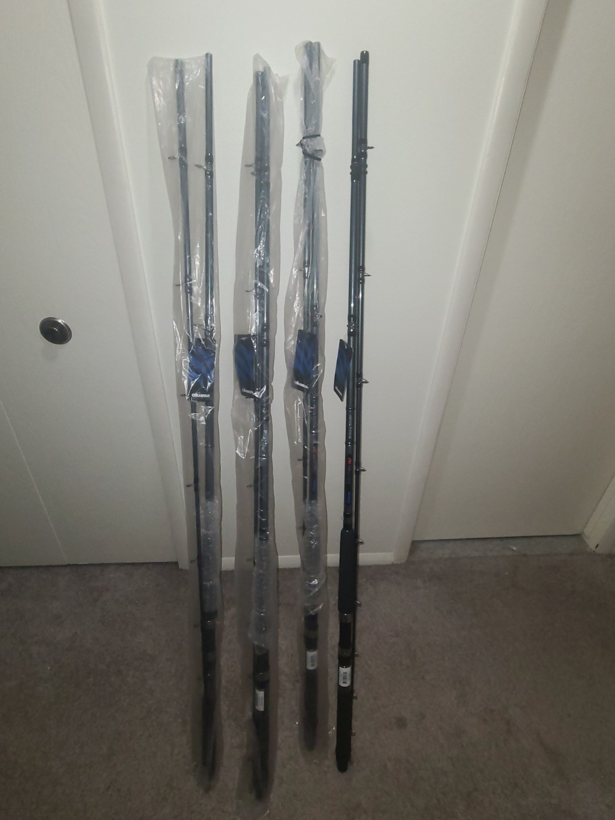 4 Okuma Glt Classic Pro 10′ Salmon Trolling Rod