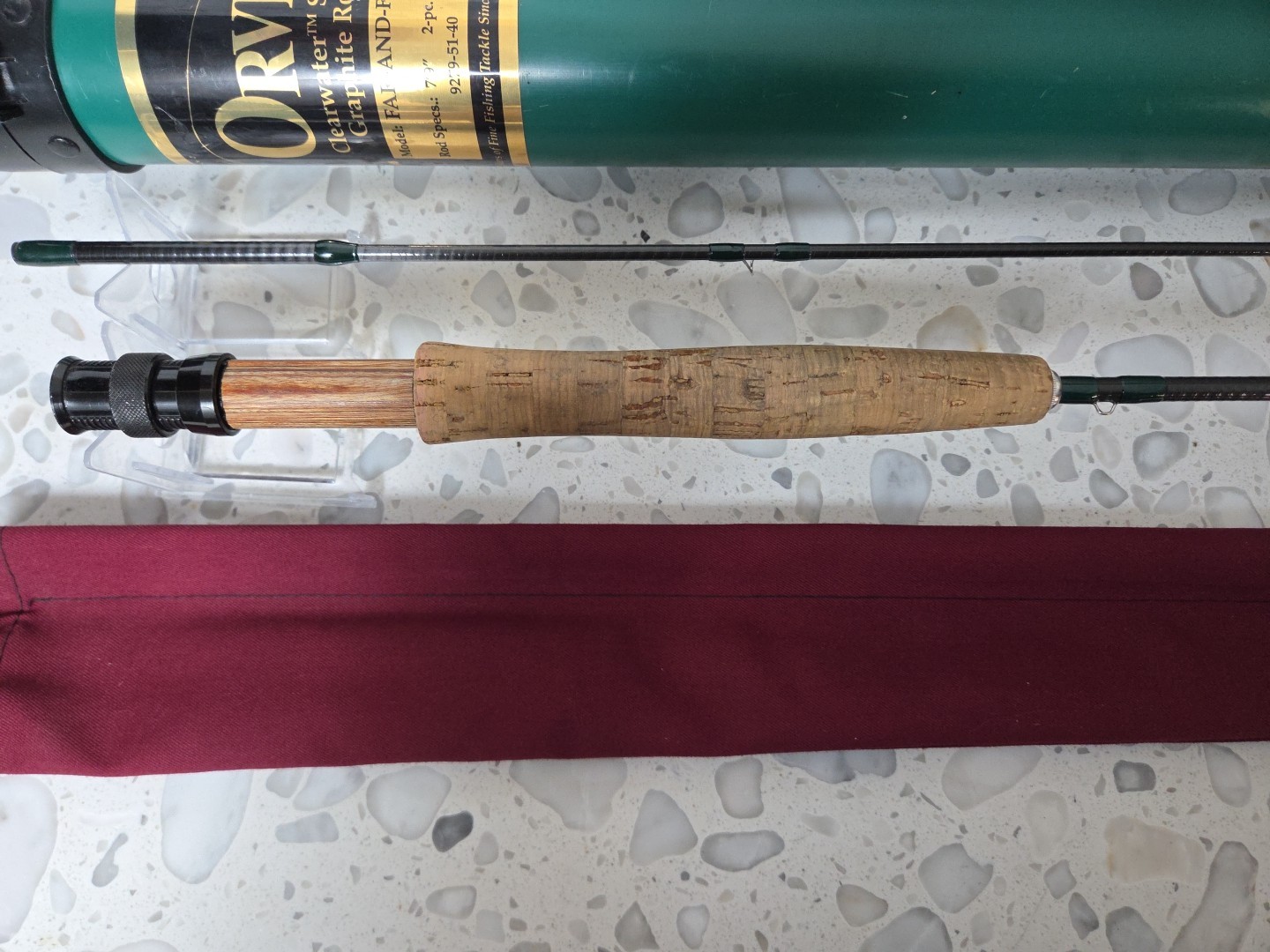 ORVIS Graphite “FAR AND FINE” 5wt 7’9″ Fly Rod