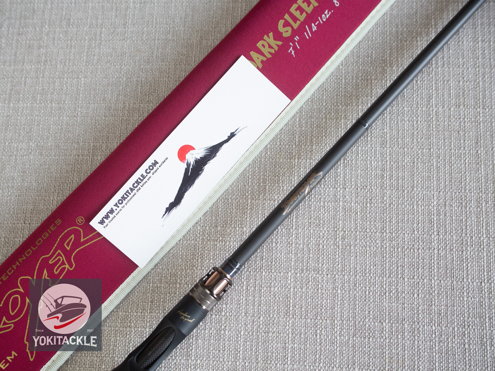 Megabass DESTROYER F4.1/2-71X THE DARK SLEEPER Baitcasting Rod