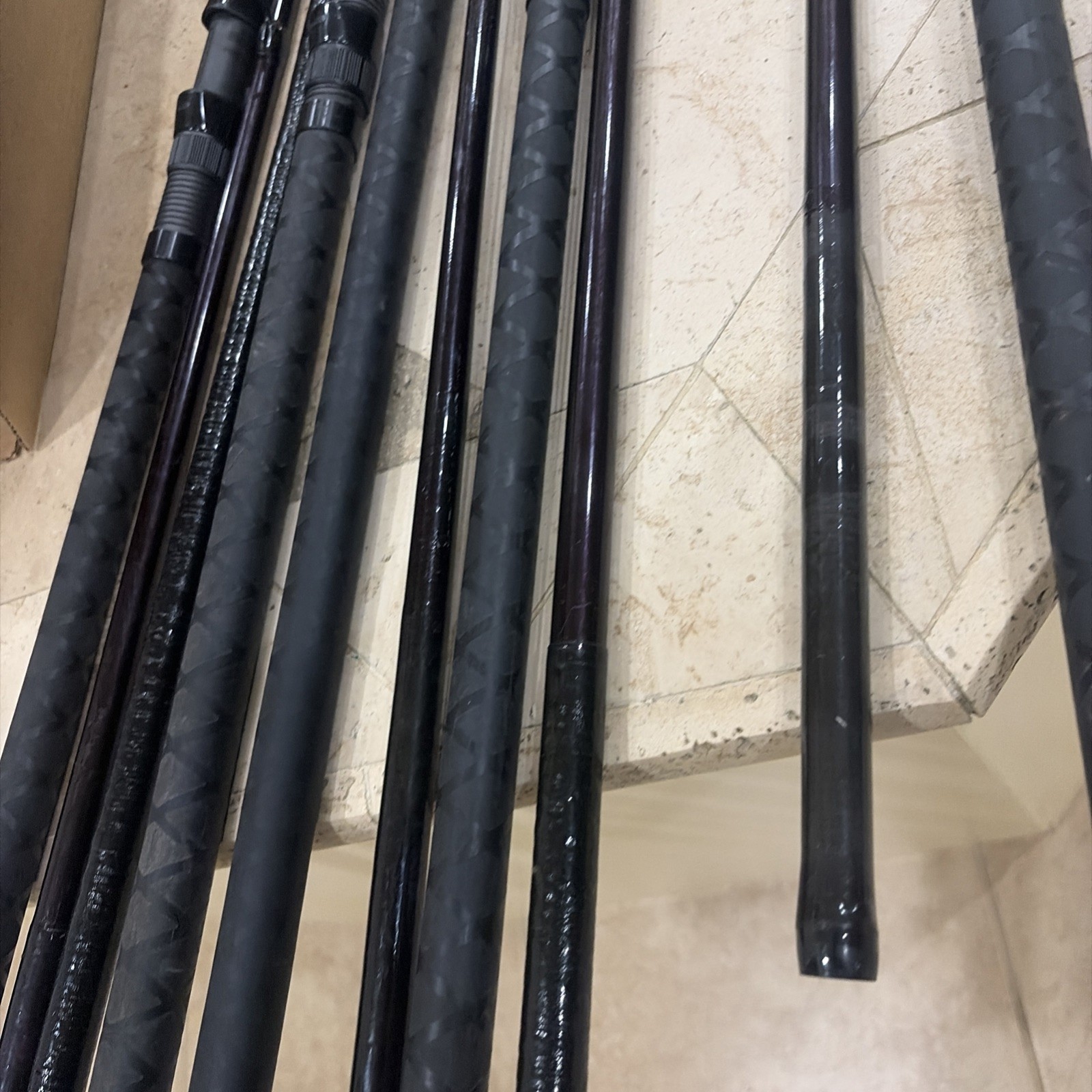 Lot Of 5 Spinning Surf Rods