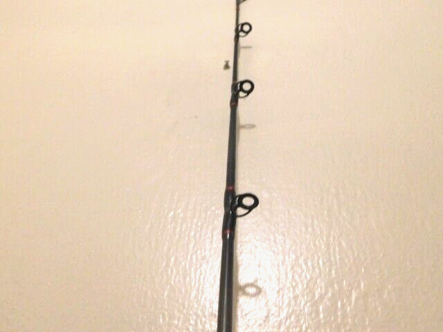 CUSTOM CASTING ROD GRAPHITE 7′ 15-30 LB FUJI GUIDES