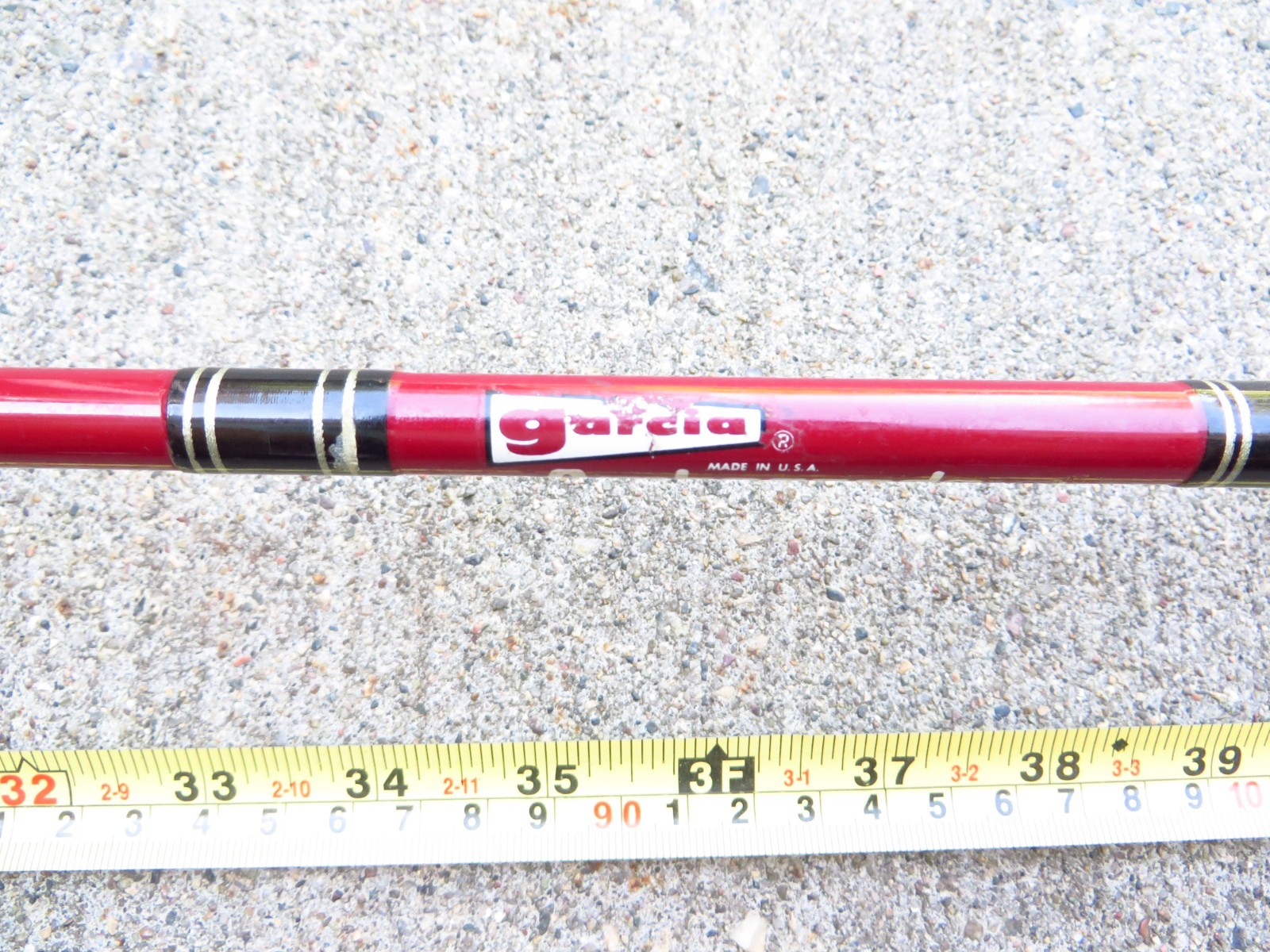 Vtg Garcia 8300C 52″ One-Piece Light Action 8-20lbs. Bait Casting Rod, USA Made