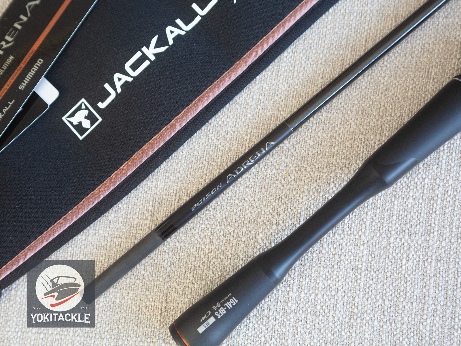 Shimano JACKALL 24 Poison Adrena 164L-BFS Baitcasting rod Shipping from JAPAN