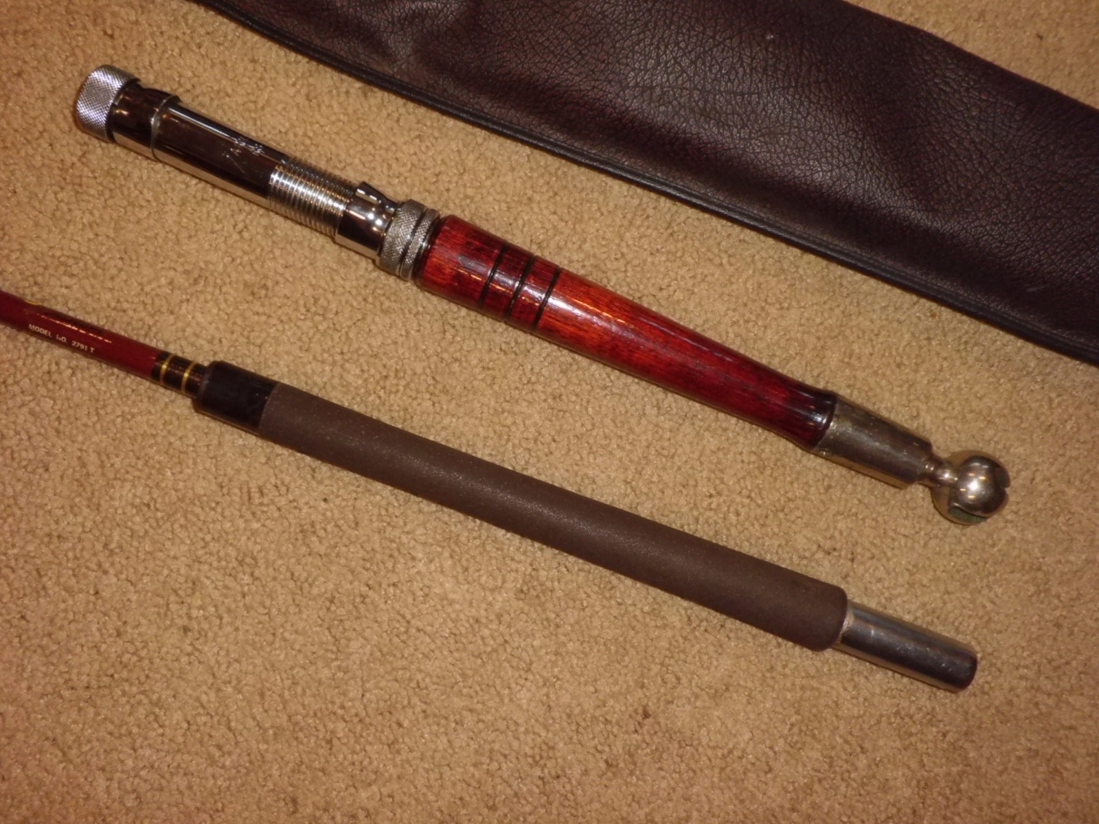 Vintage CARCIA Custom No. 2791 T Conventional 6’4″ Rod made in USA- 20lb Class