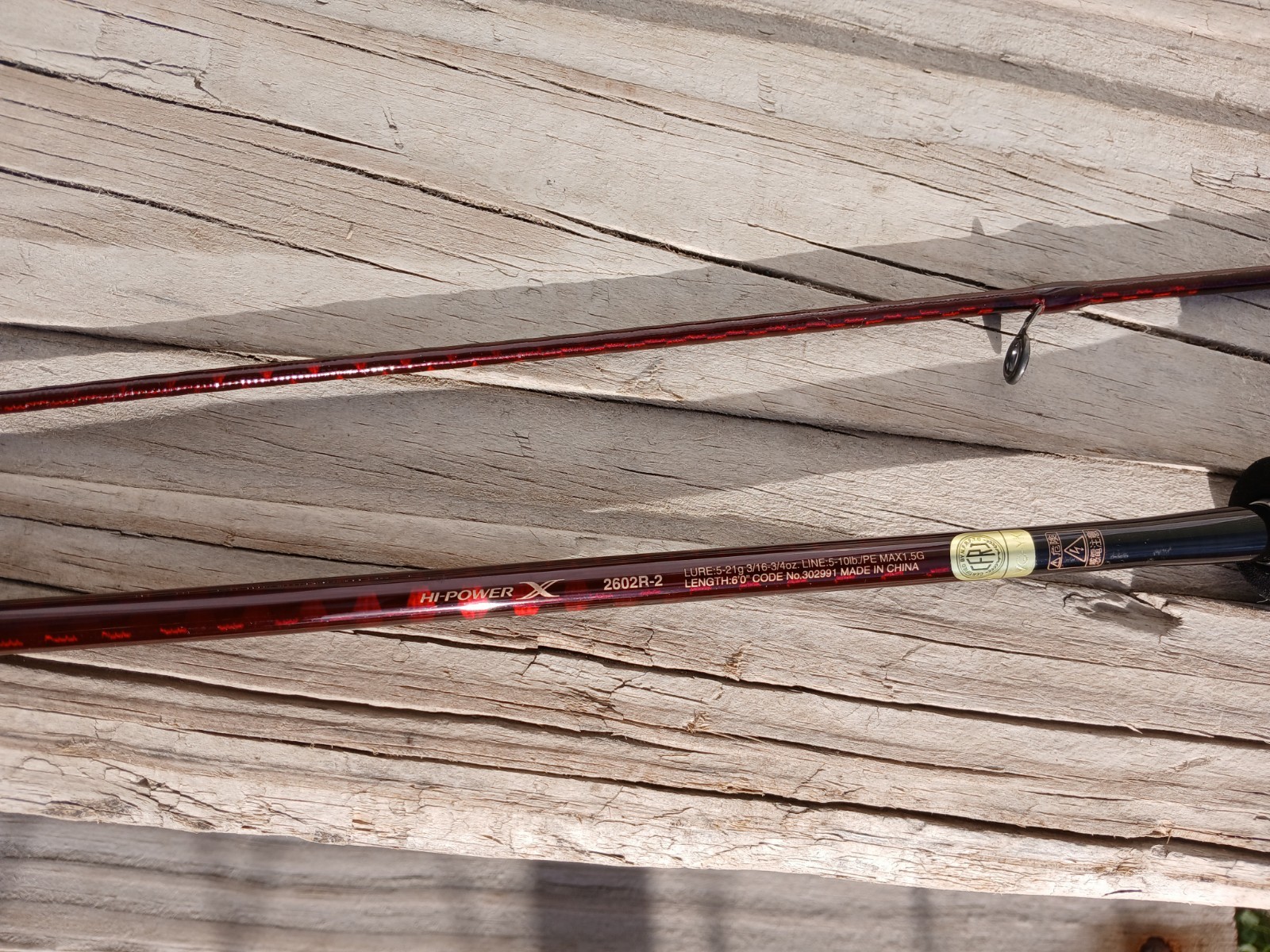 Shimano JDM Scorpion 2602R-2 XV Light 6ft 2pc Spinning Rod!