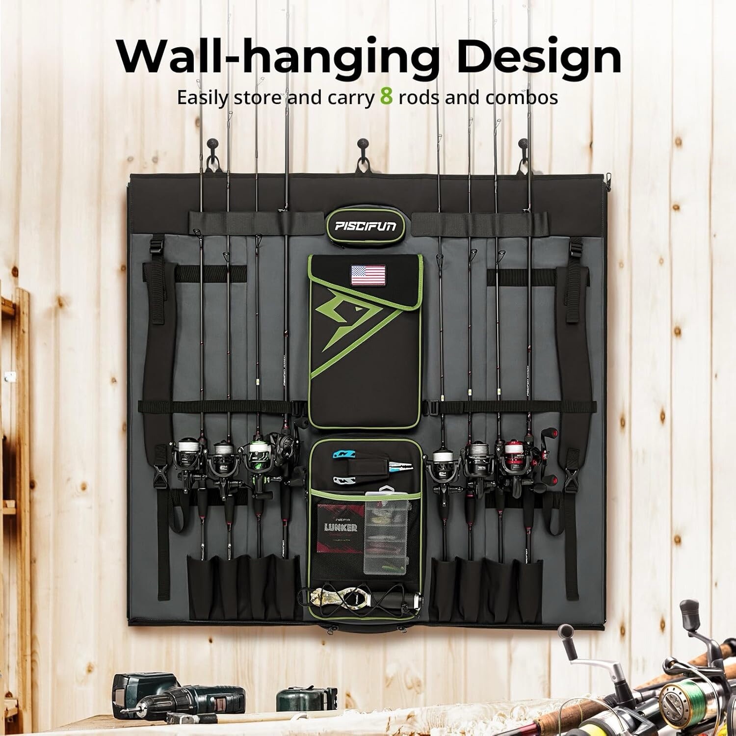 Pascifun Fishing Rod Bag