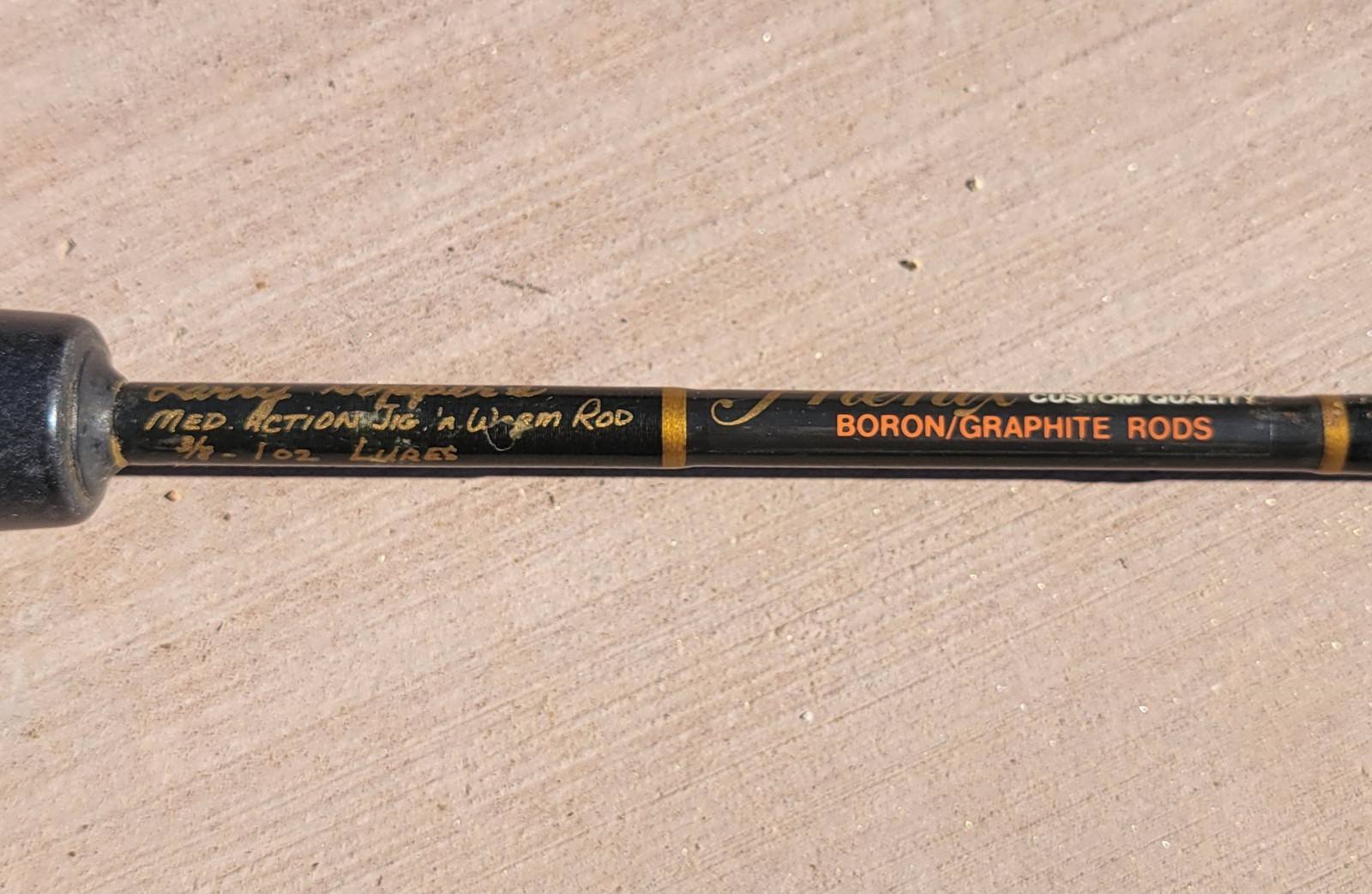 PHENIX Larry Hopper’s Boron Graphite Fishing Rod Medium Action Jig N Worm 63″